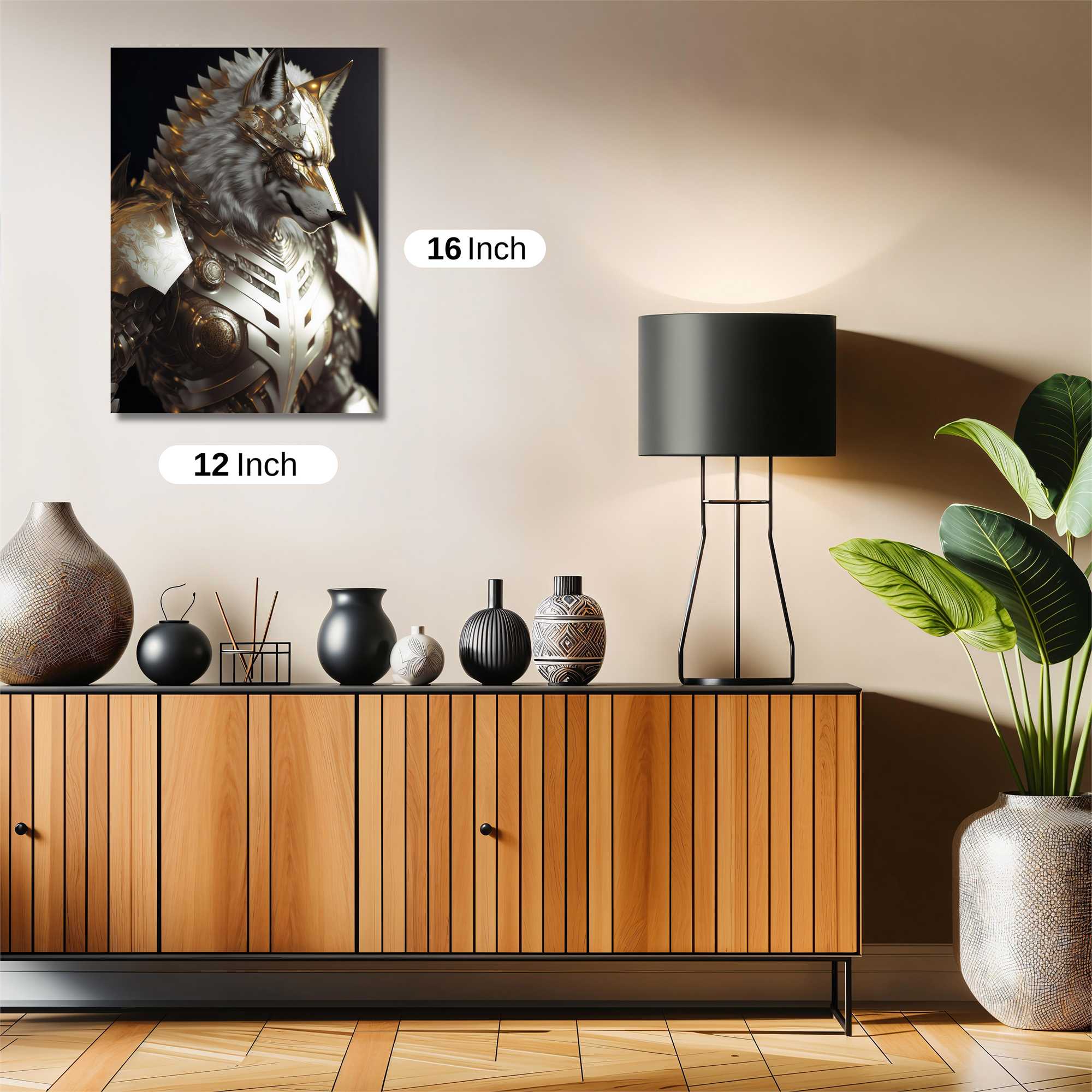 Wolf Knight Safe Wall Magnetic / M