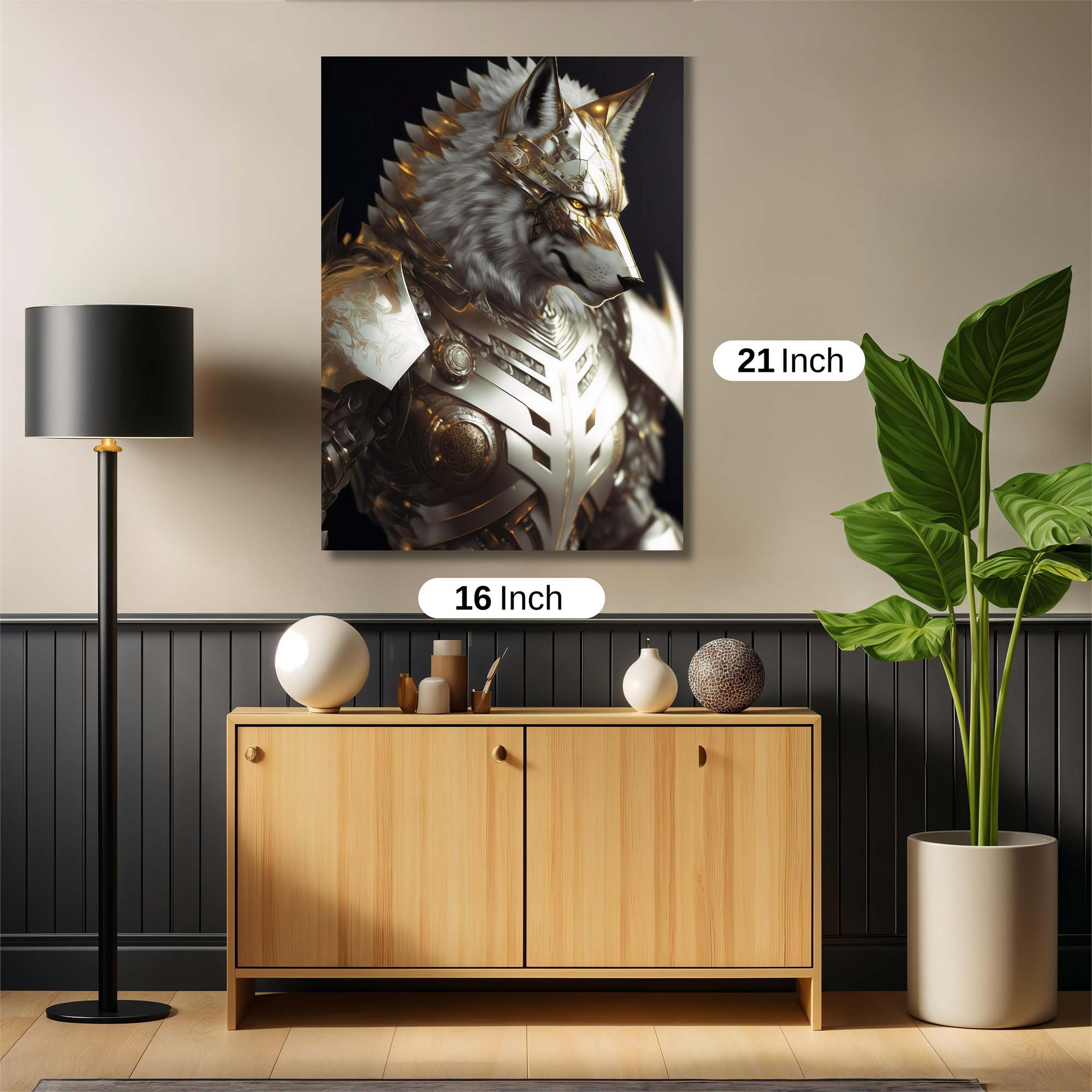 Wolf Knight Safe Wall Magnetic / M