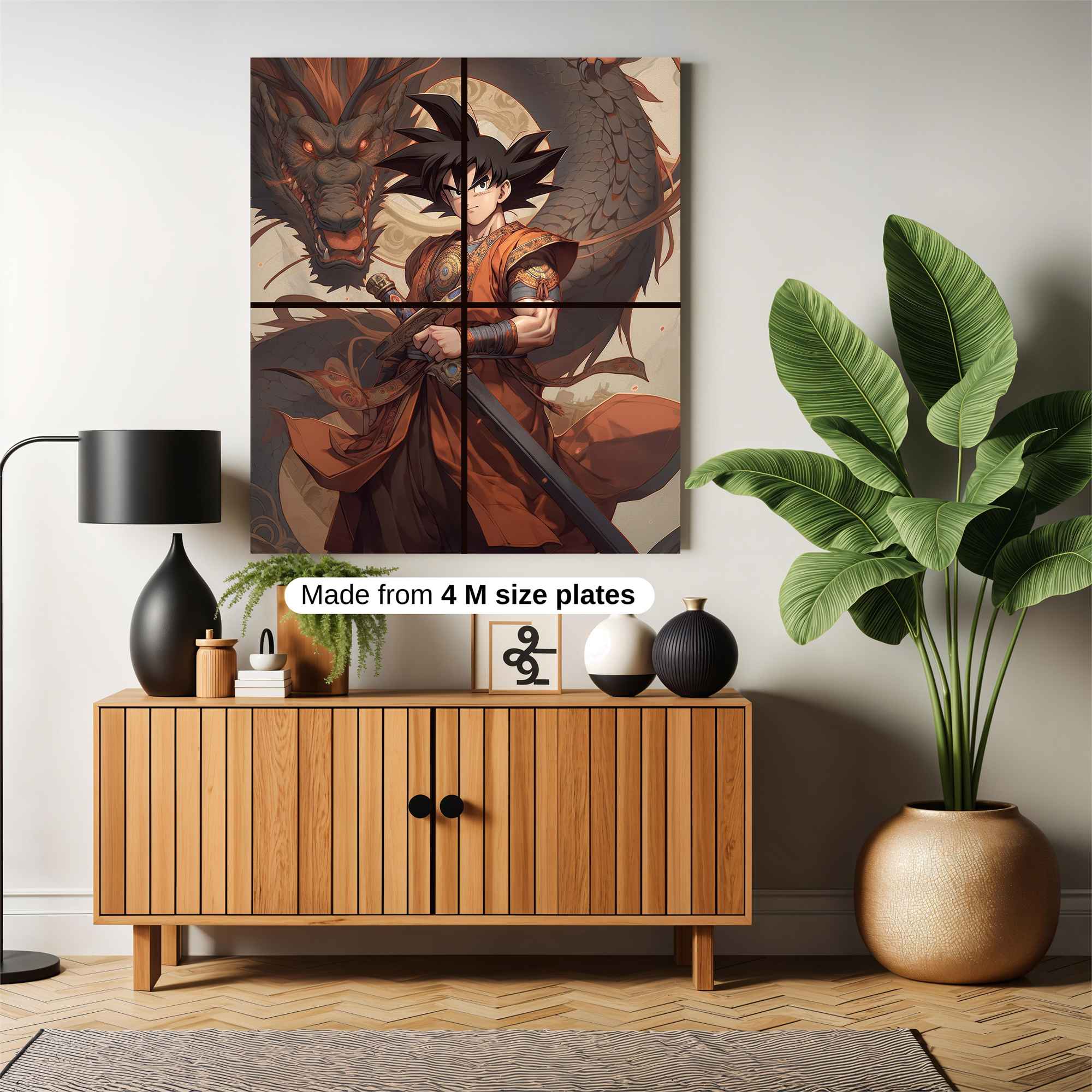 Goku Valor Safe Wall Magnetic / M