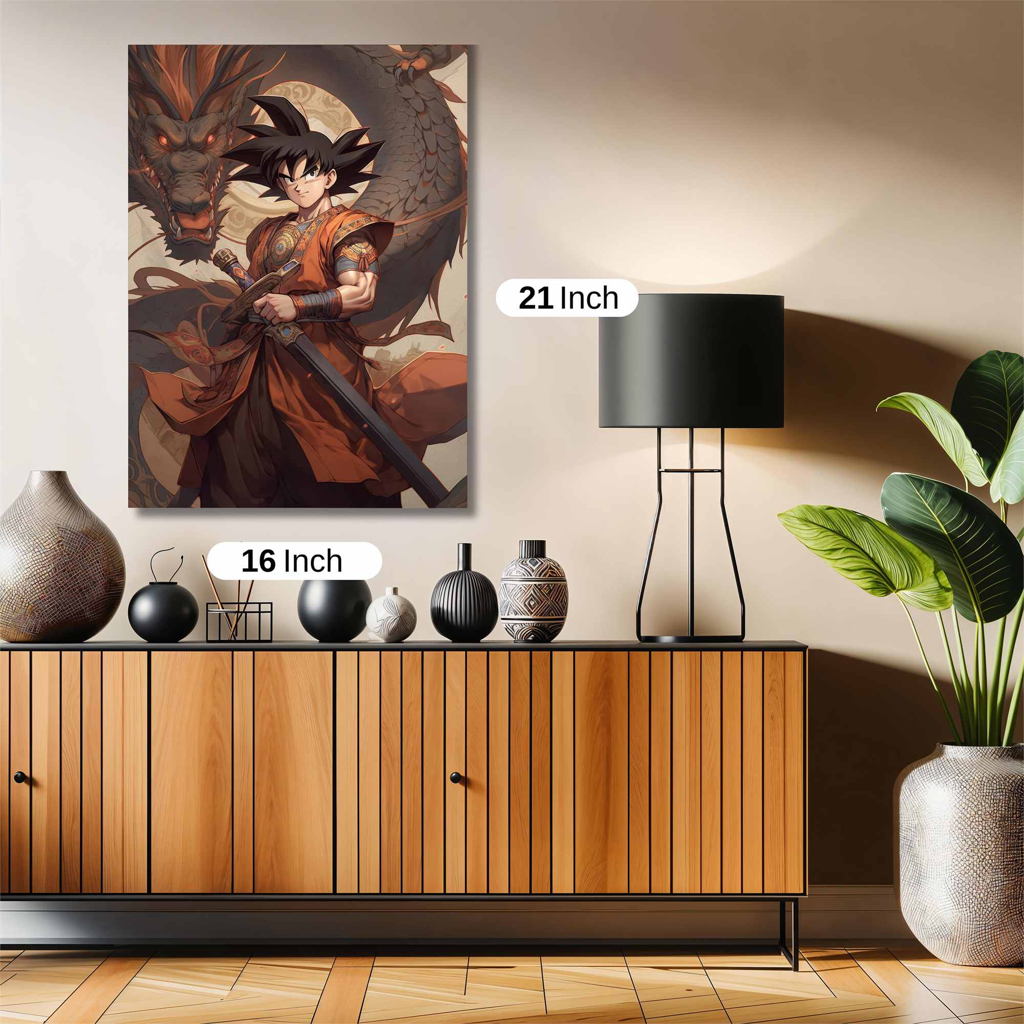 Goku Valor Safe Wall Magnetic / M