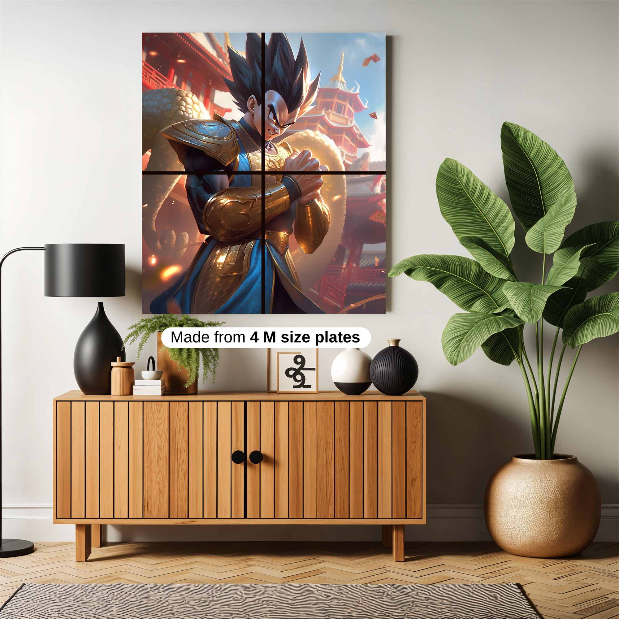 Saiyan Majesty Safe Wall Magnetic / M