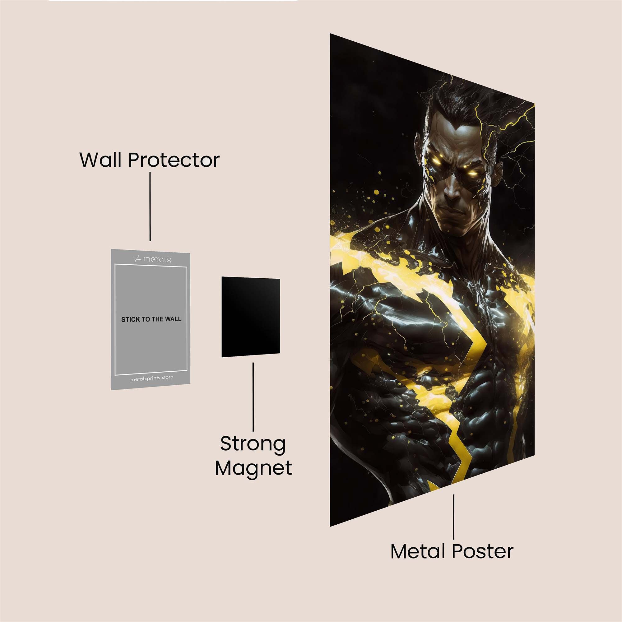Electrifying Surge Safe Wall Magnetic / M