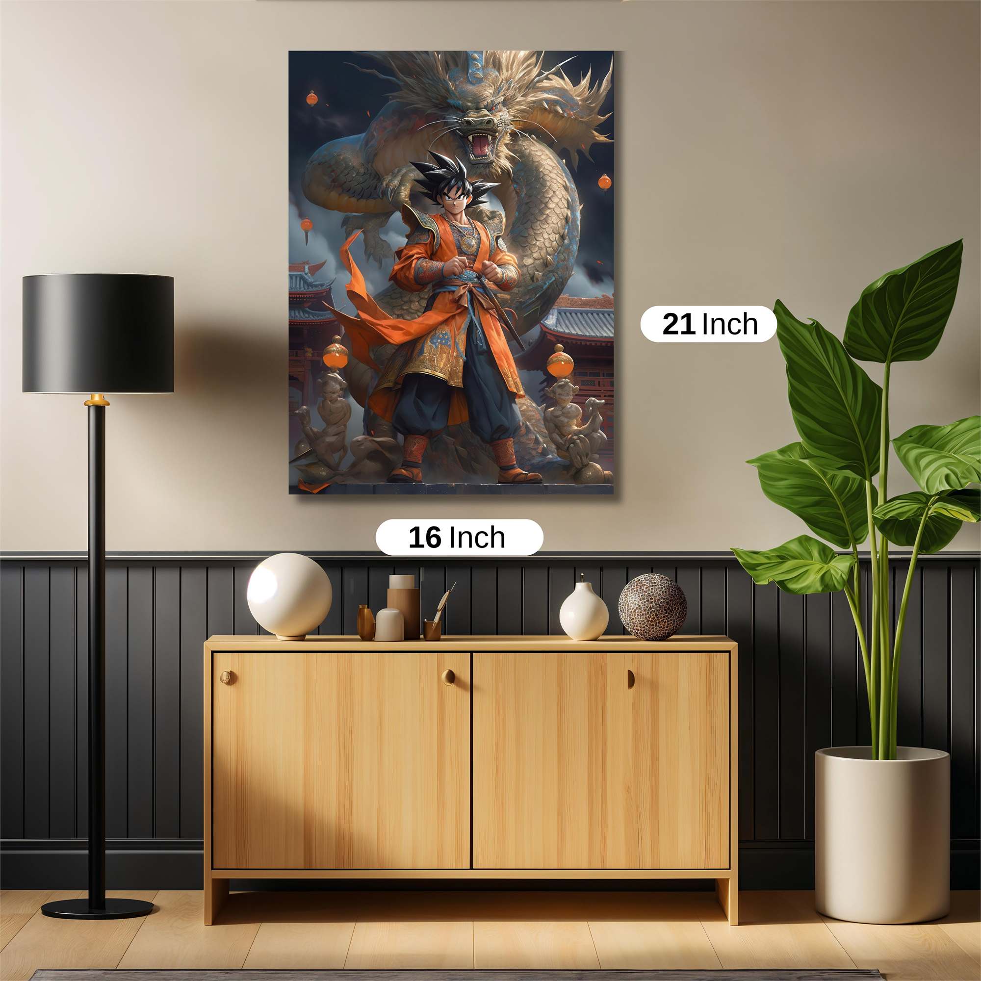 Goku's Ascendancy Safe Wall Magnetic / M