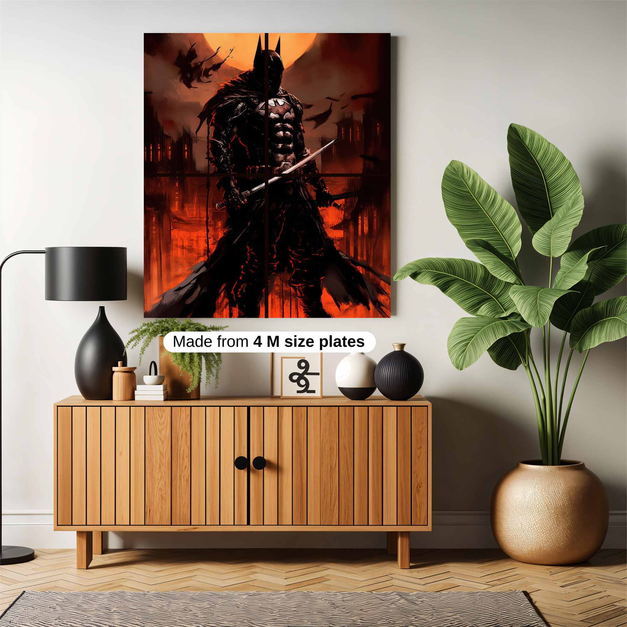 Batman Ascendant Safe Wall Magnetic / M