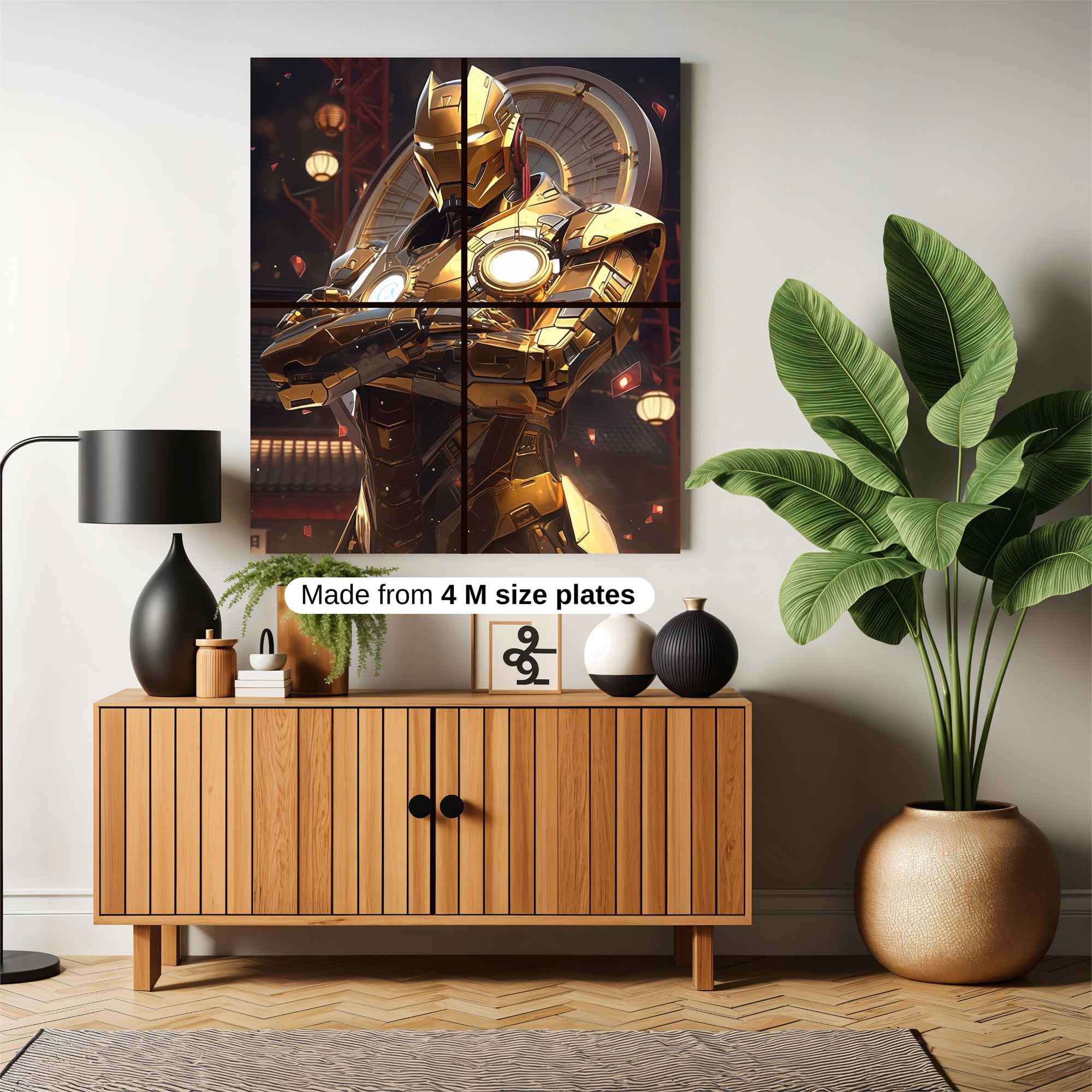 Golden Brilliance Safe Wall Magnetic / M