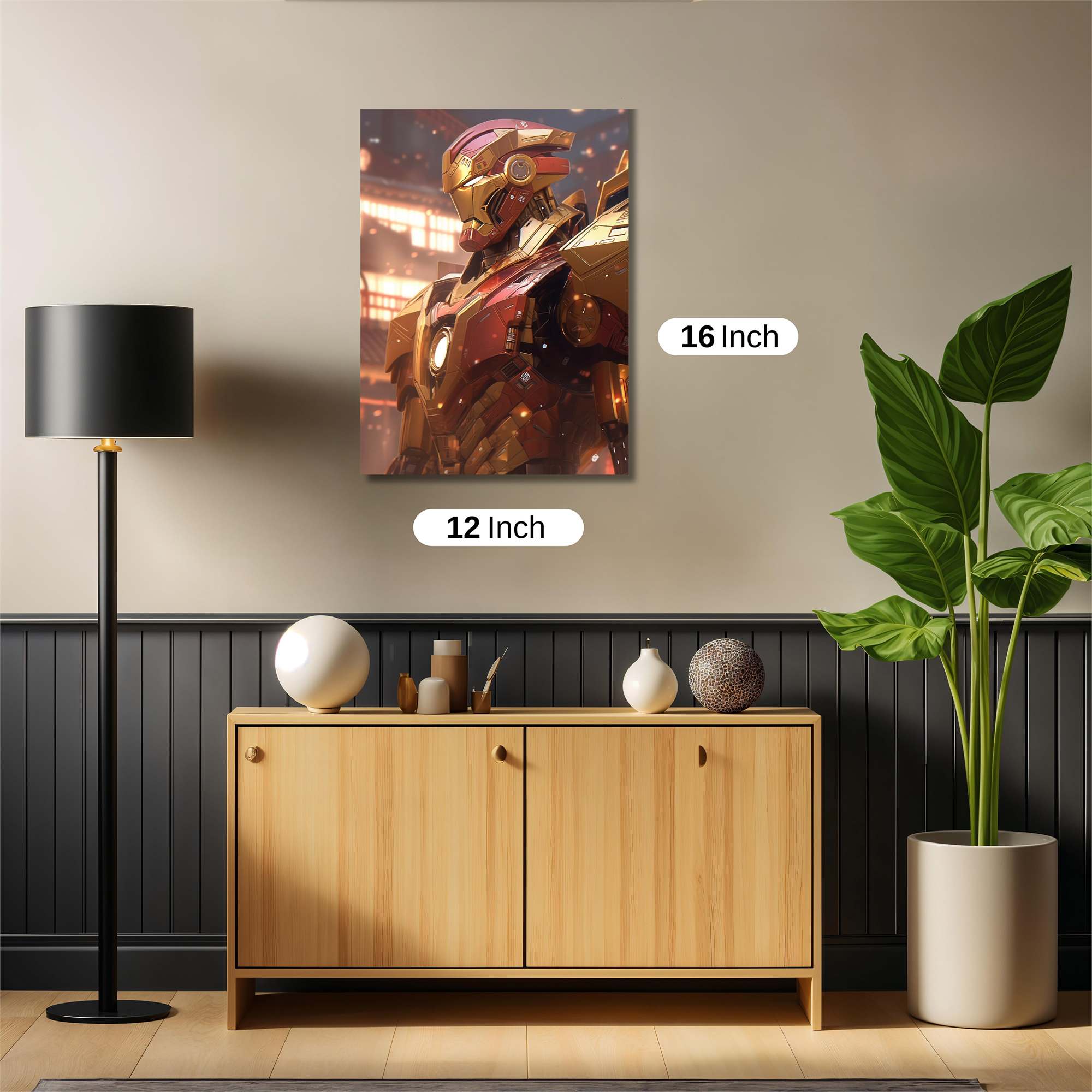 Ironman Illuminate Safe Wall Magnetic / M