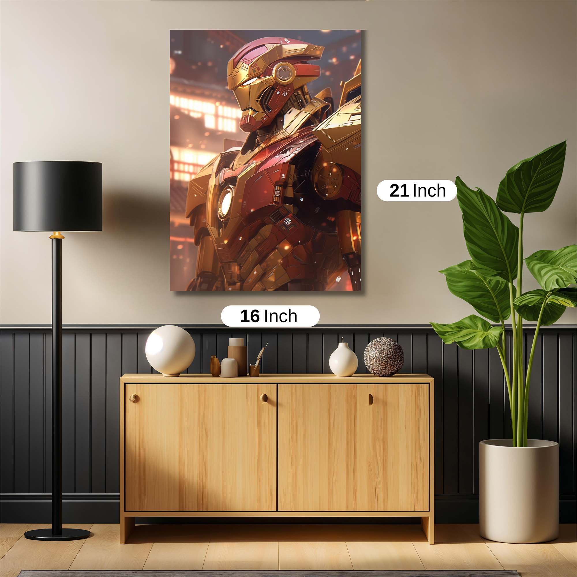 Ironman Illuminate Safe Wall Magnetic / M