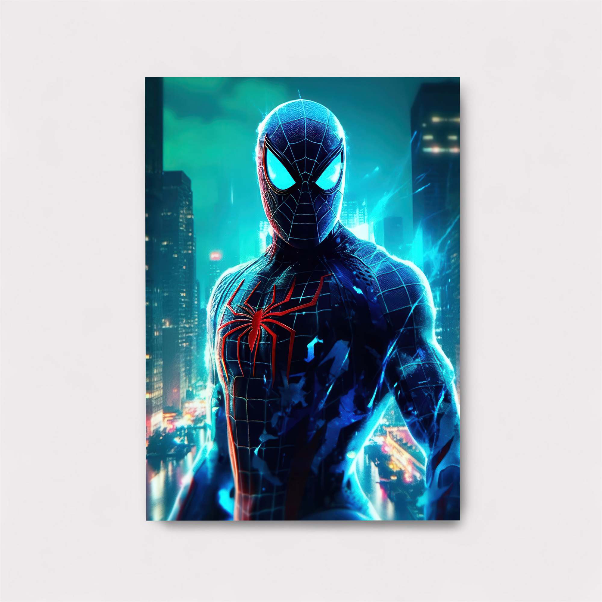 Spider-Man Luminescence Safe Wall Magnetic / M
