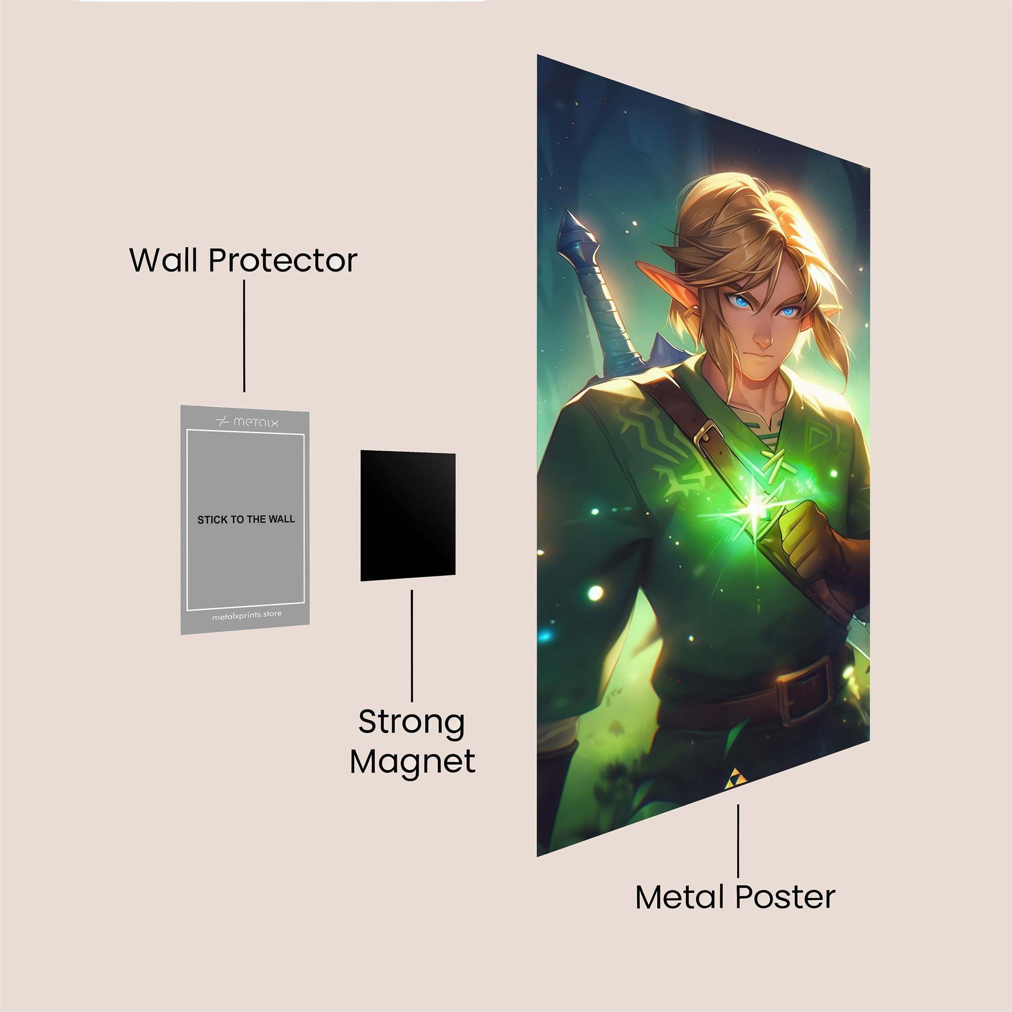 Link Brilliance Safe Wall Magnetic / M