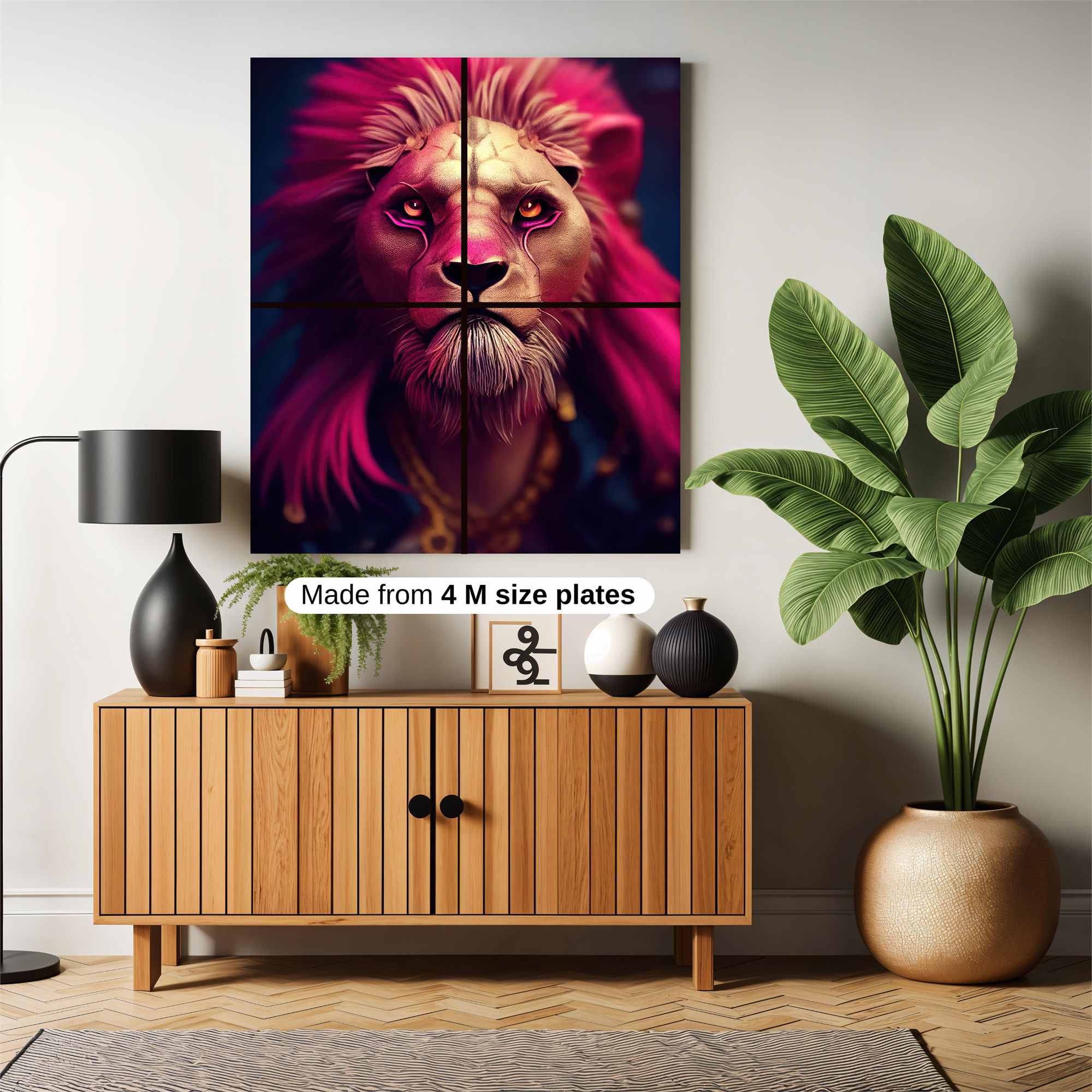 Lion Majesty Safe Wall Magnetic / M