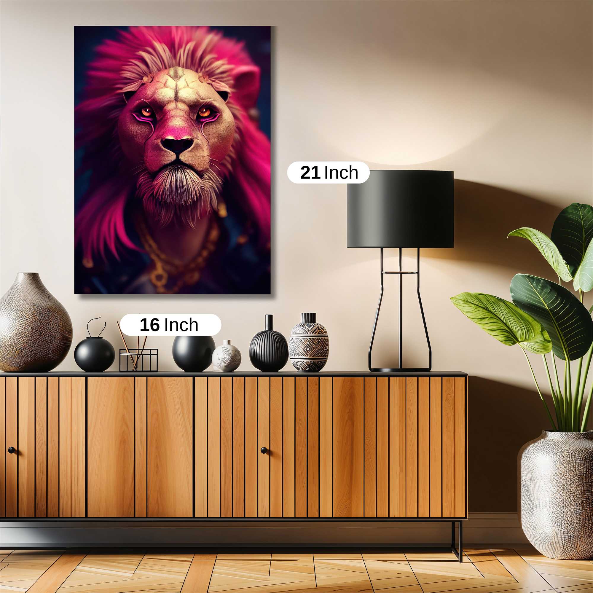 Lion Majesty Safe Wall Magnetic / M