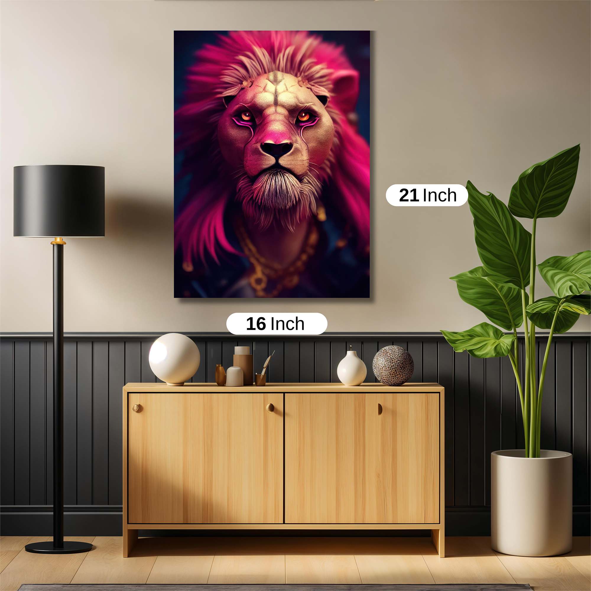 Lion Majesty Safe Wall Magnetic / M