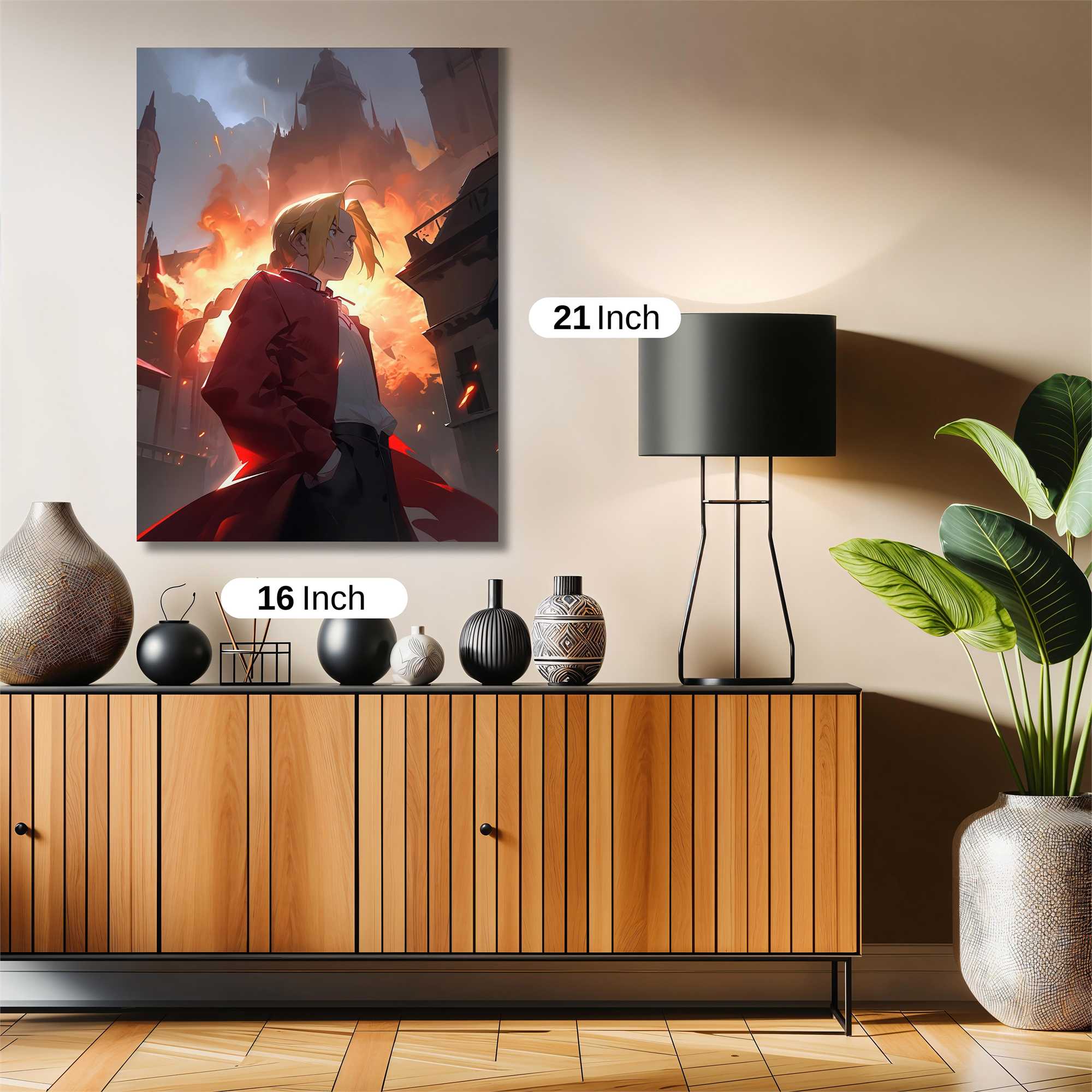 Edward Fiery Safe Wall Magnetic / M