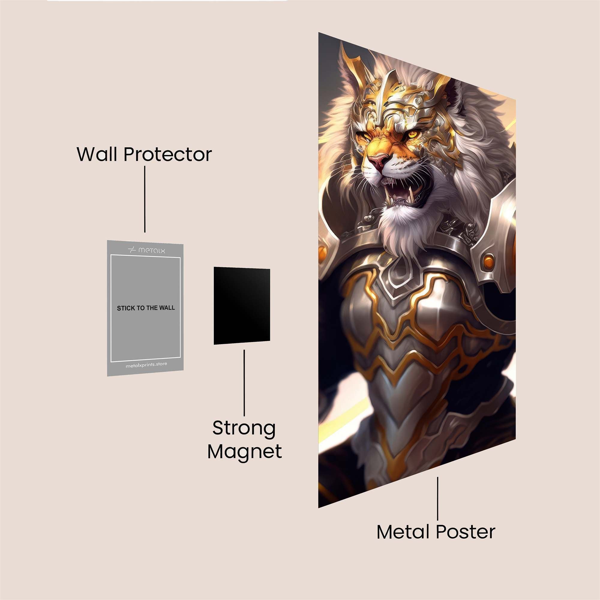 Feline Valor Safe Wall Magnetic / M