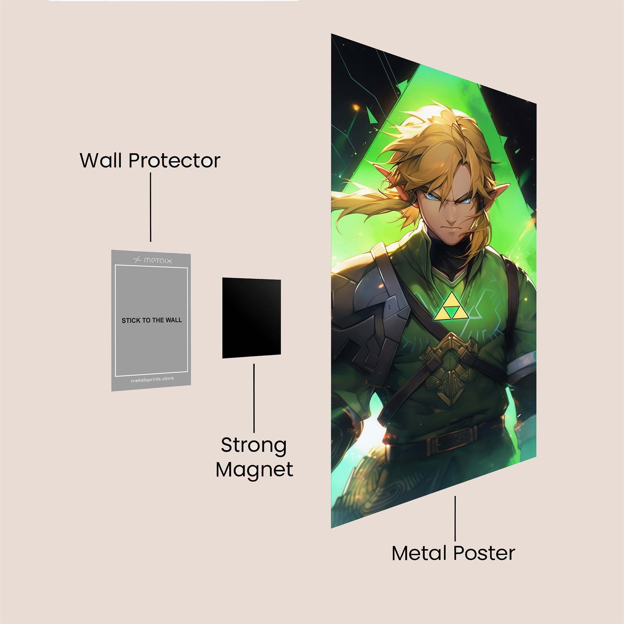 Link Resolve Safe Wall Magnetic / M