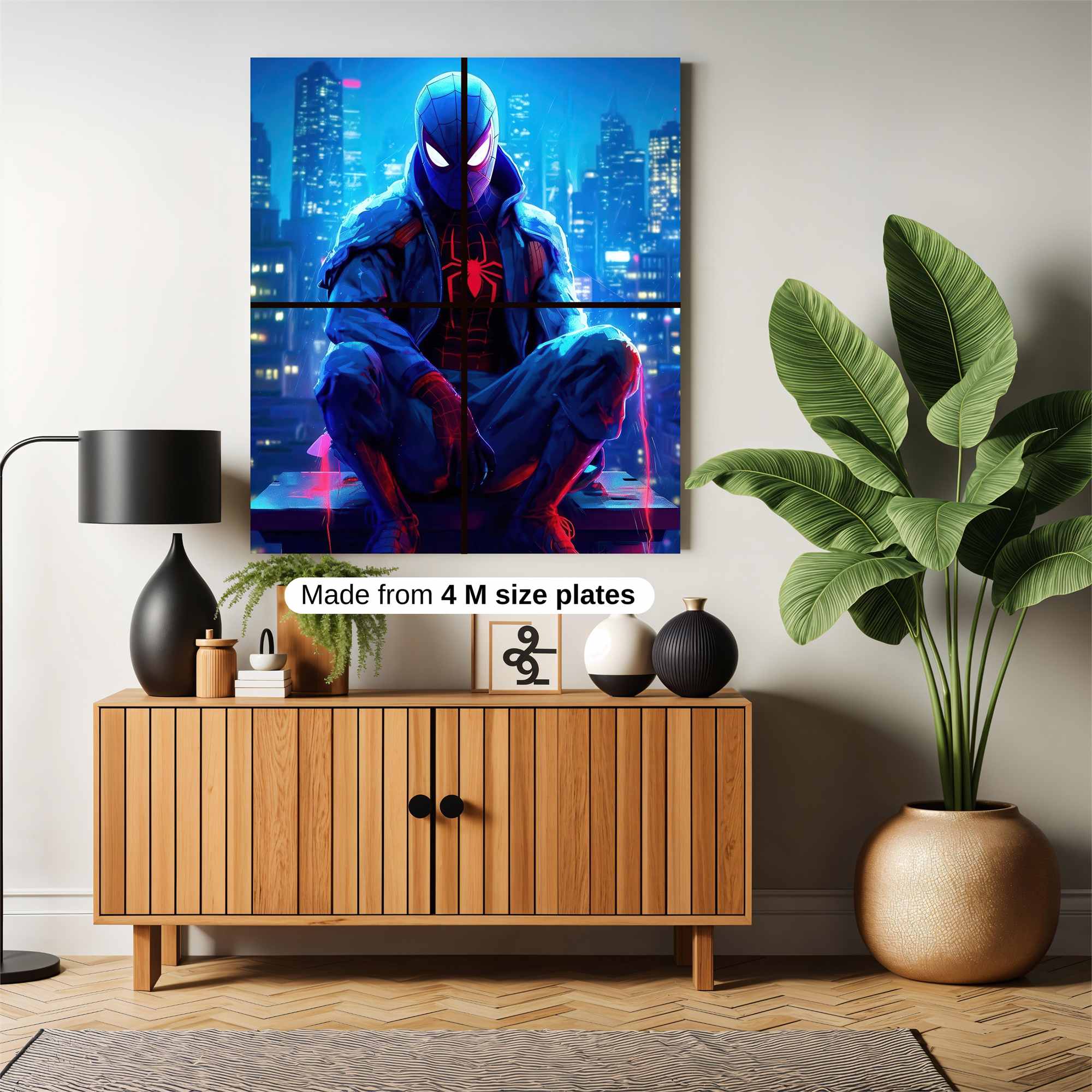 Spider-Verse Vibe Safe Wall Magnetic / M