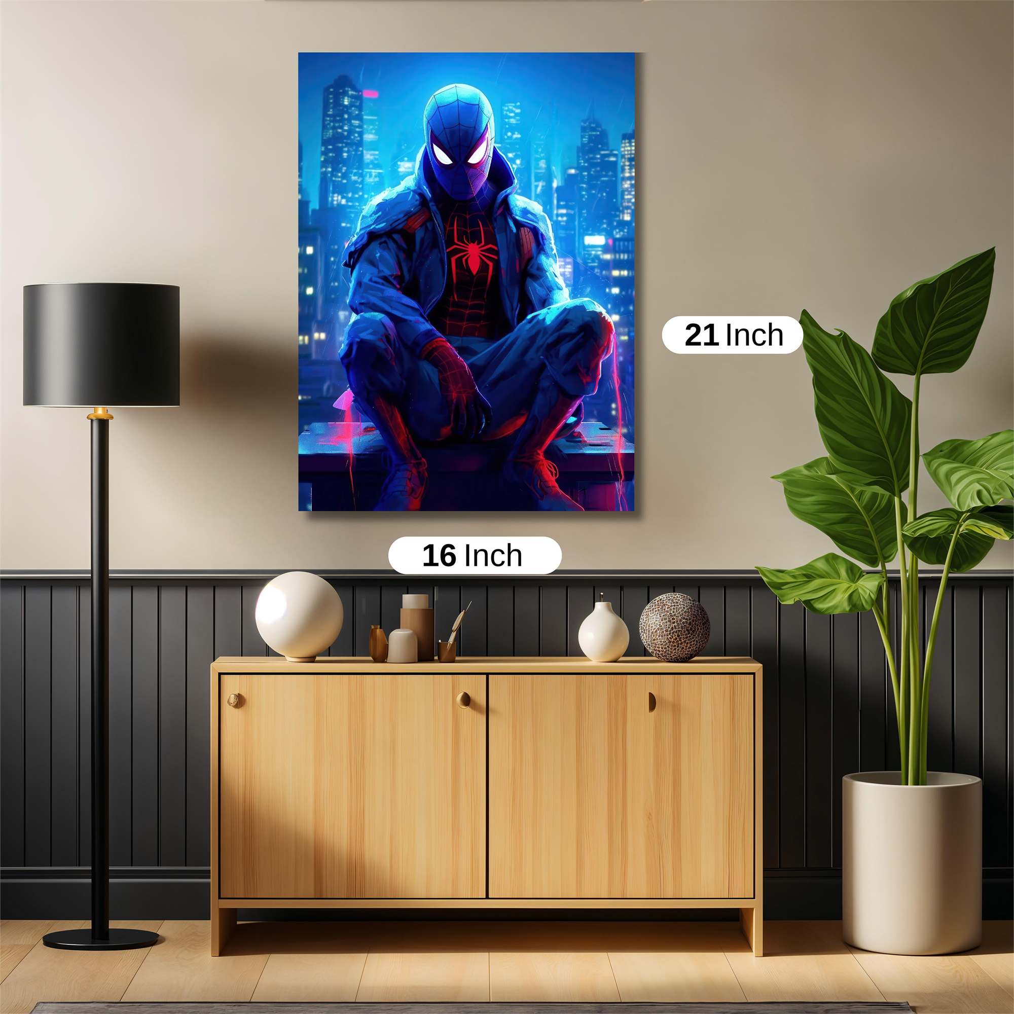 Spider-Verse Vibe Safe Wall Magnetic / M