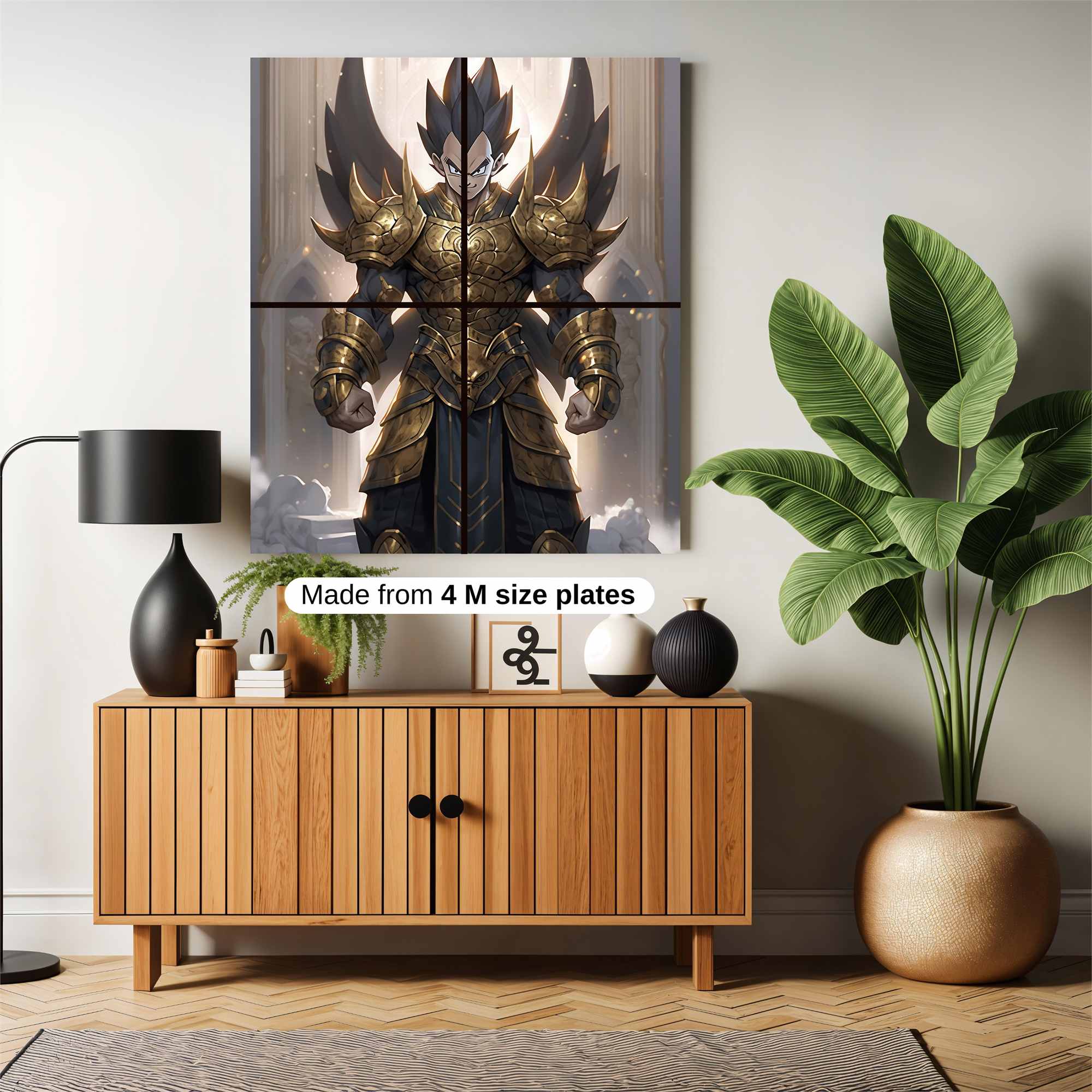 Saiyan Majesty Safe Wall Magnetic / M