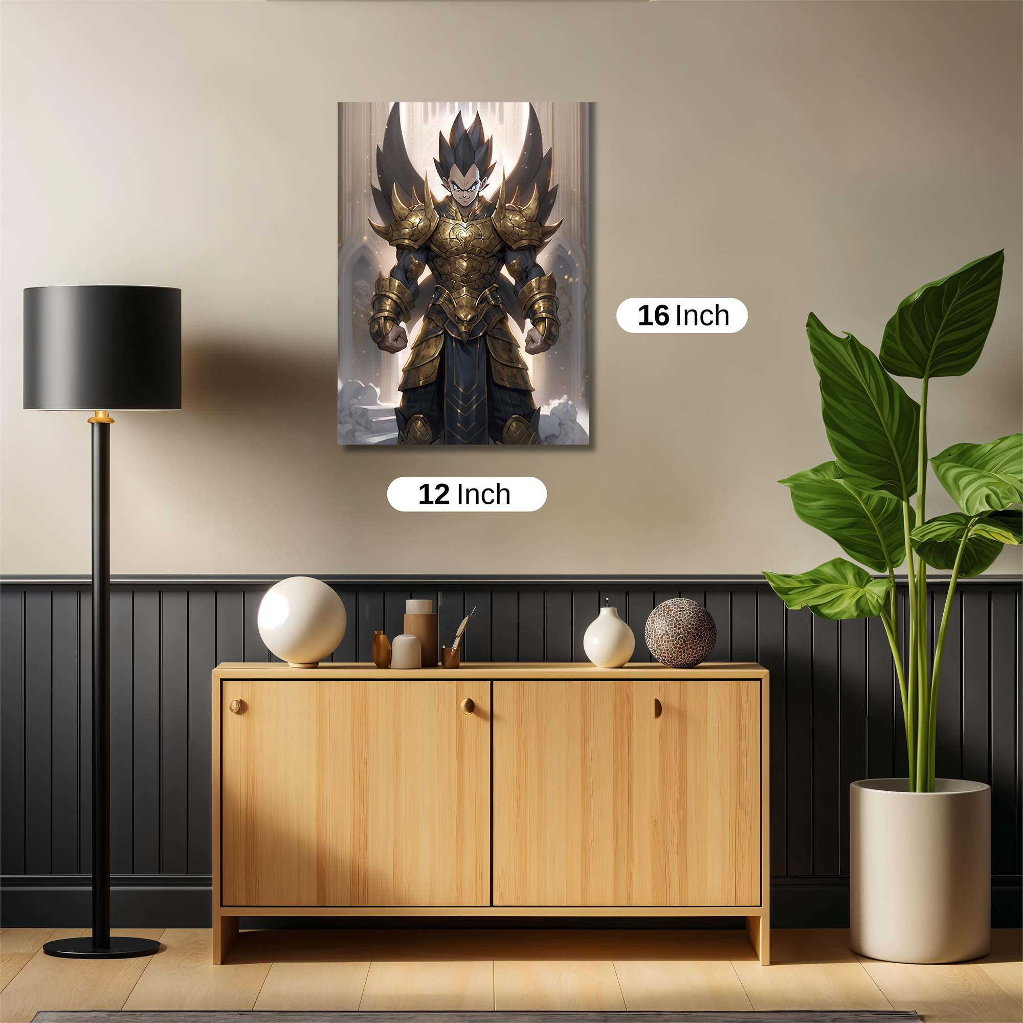 Saiyan Majesty Safe Wall Magnetic / M