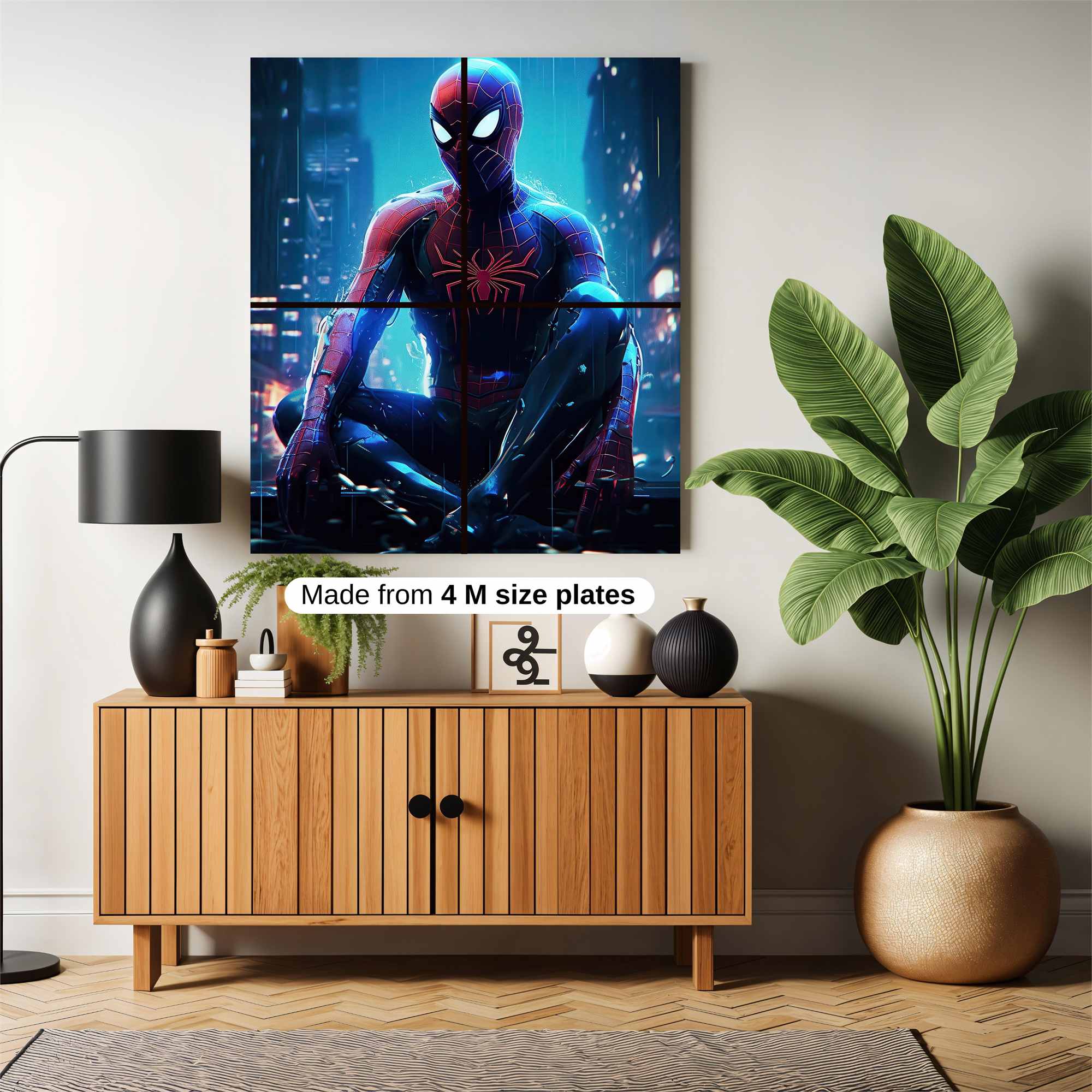 Spider-Man Nocturne Safe Wall Magnetic / M