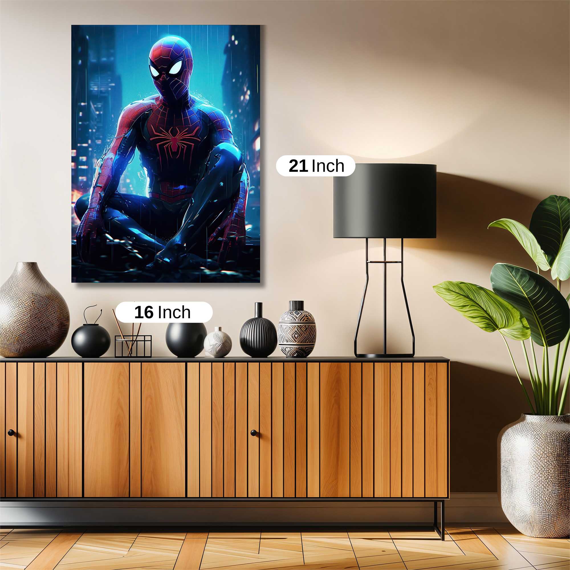 Spider-Man Nocturne Safe Wall Magnetic / M