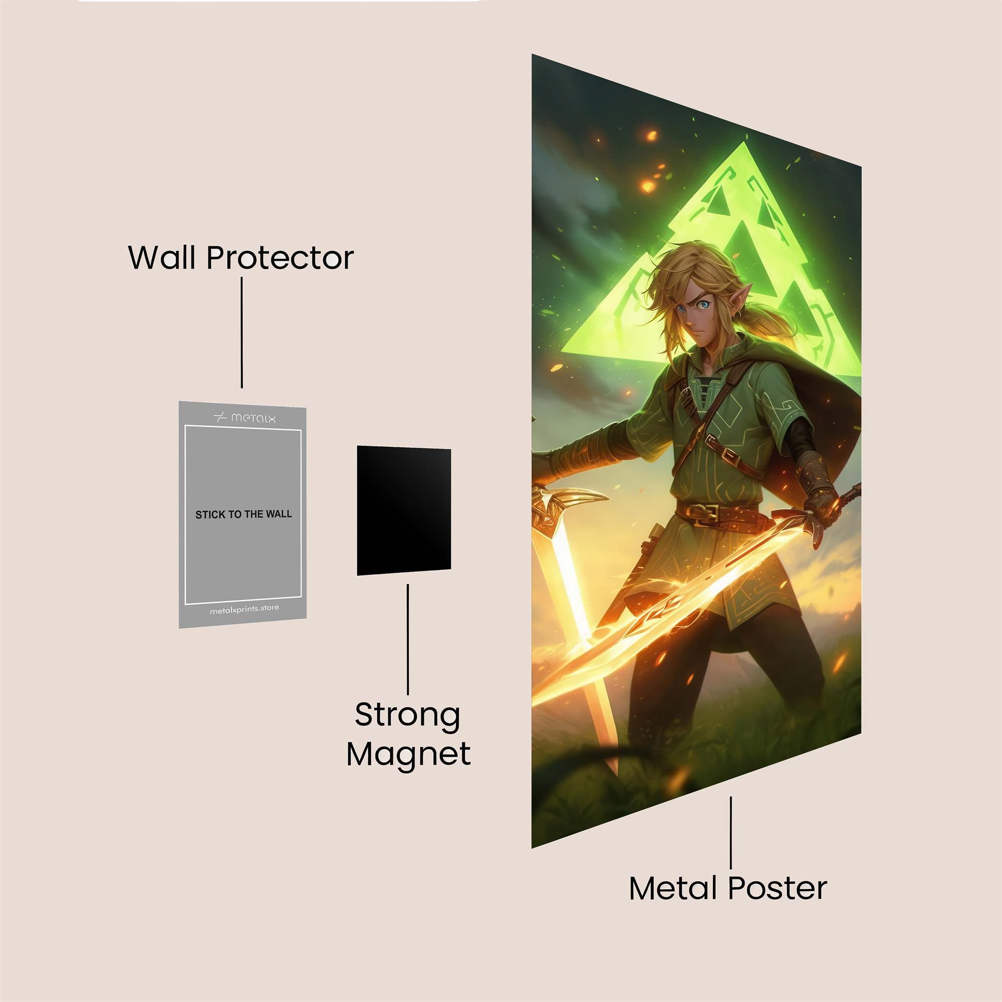 Link Radiance Safe Wall Magnetic / M