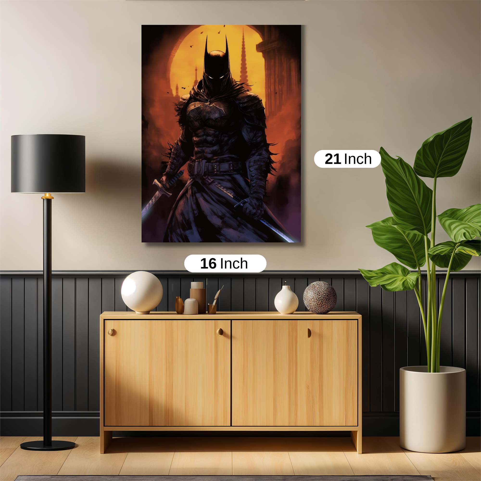 Batman Nocturne Safe Wall Magnetic / M