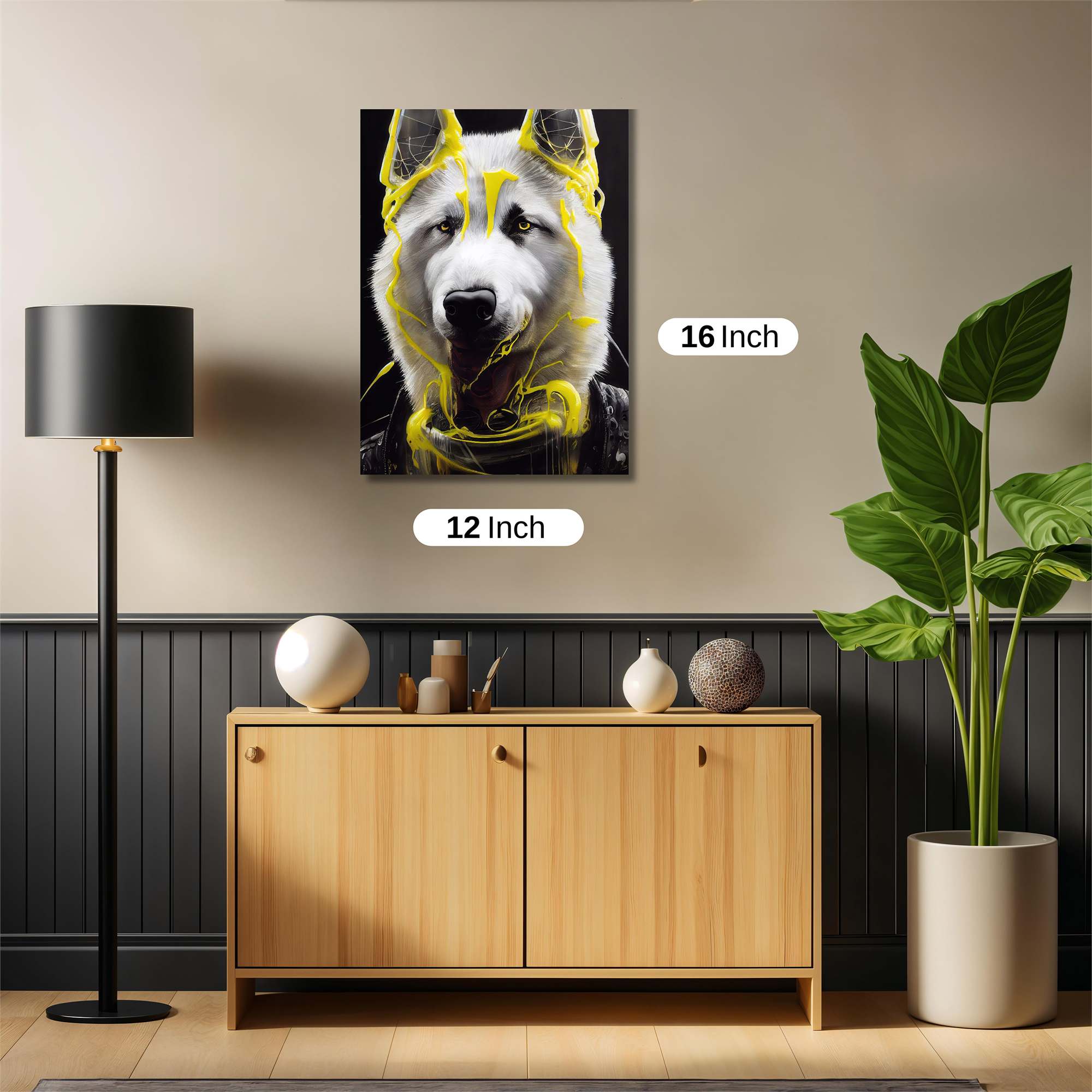 Luminous Howl Safe Wall Magnetic / M