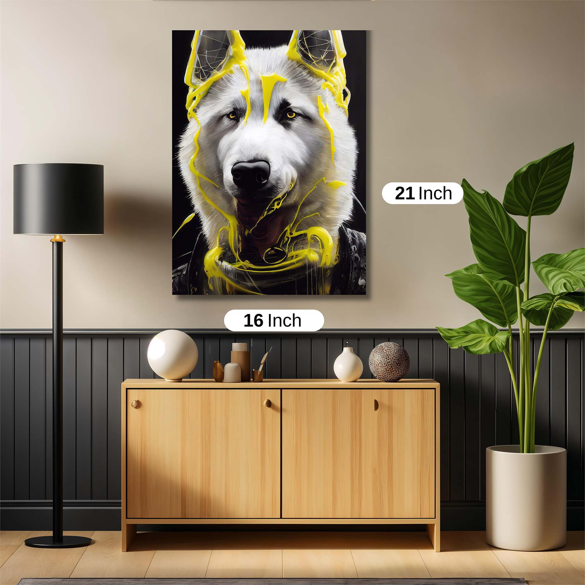 Luminous Howl Safe Wall Magnetic / M