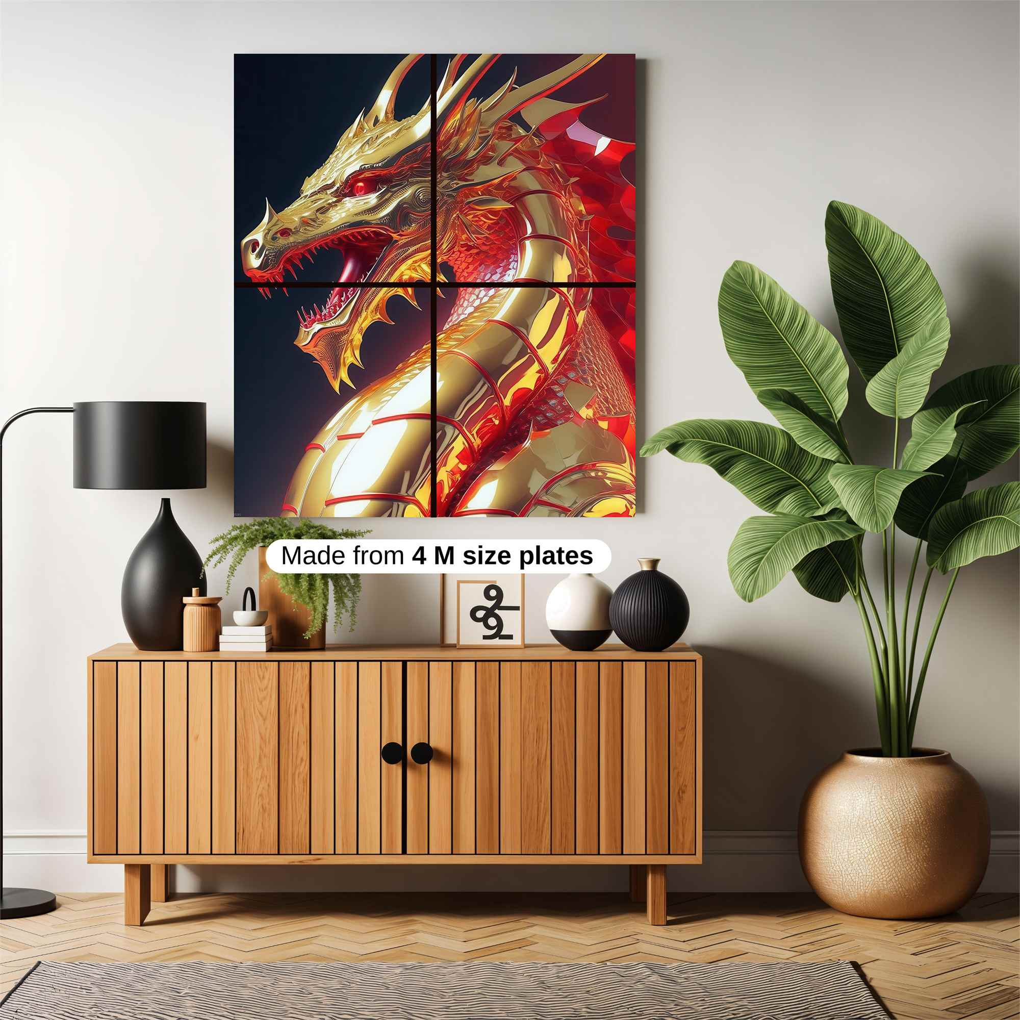 Golden Majesty Safe Wall Magnetic / M