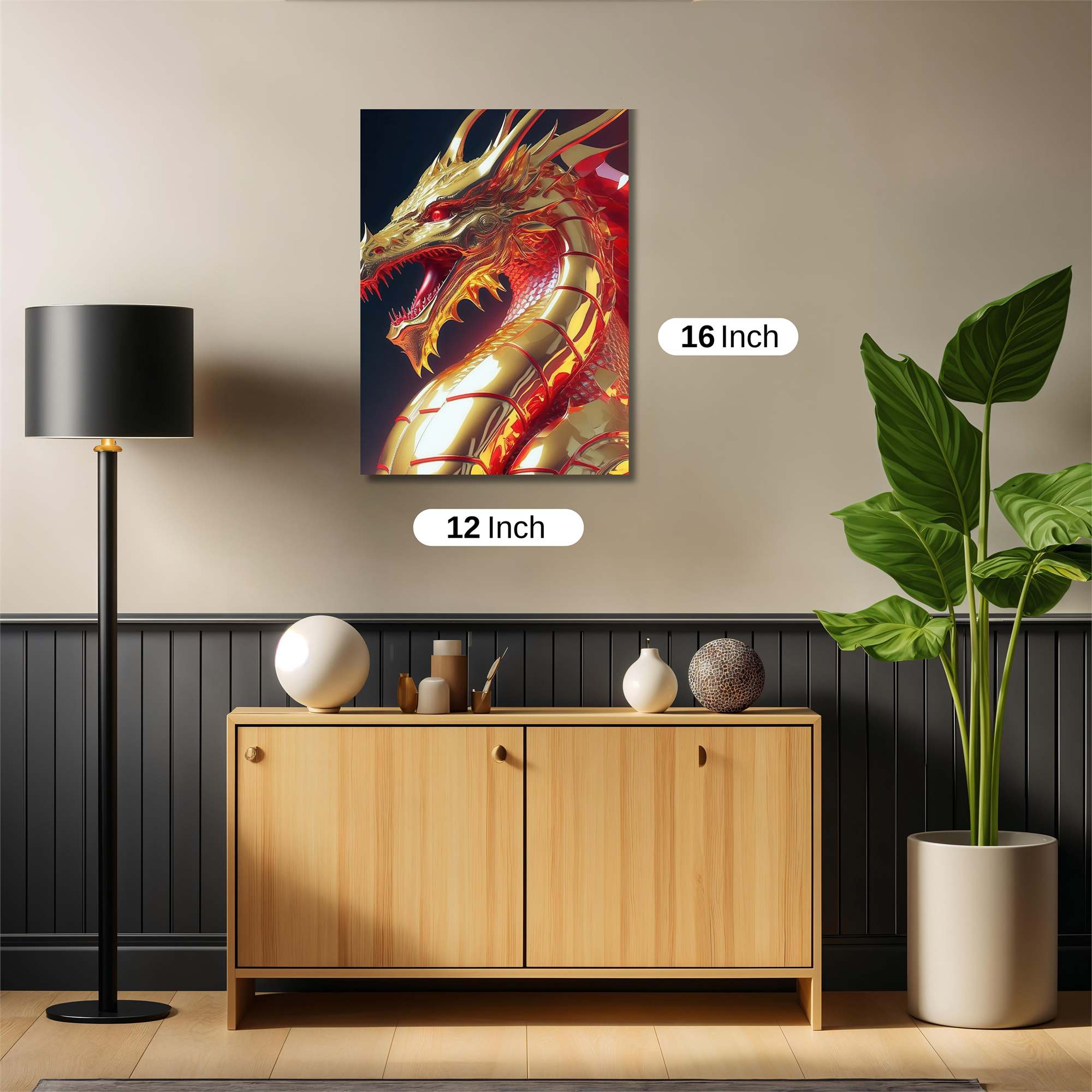 Golden Majesty Safe Wall Magnetic / M