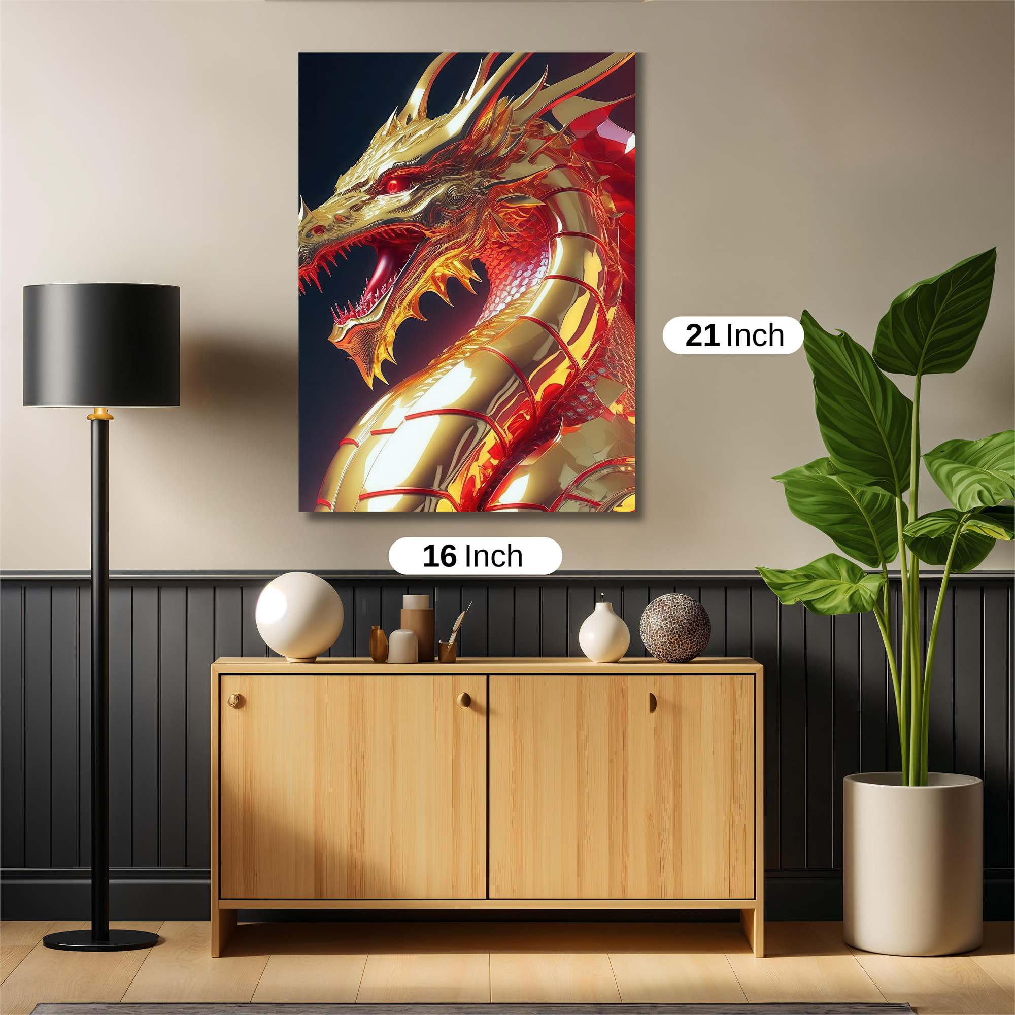 Golden Majesty Safe Wall Magnetic / M