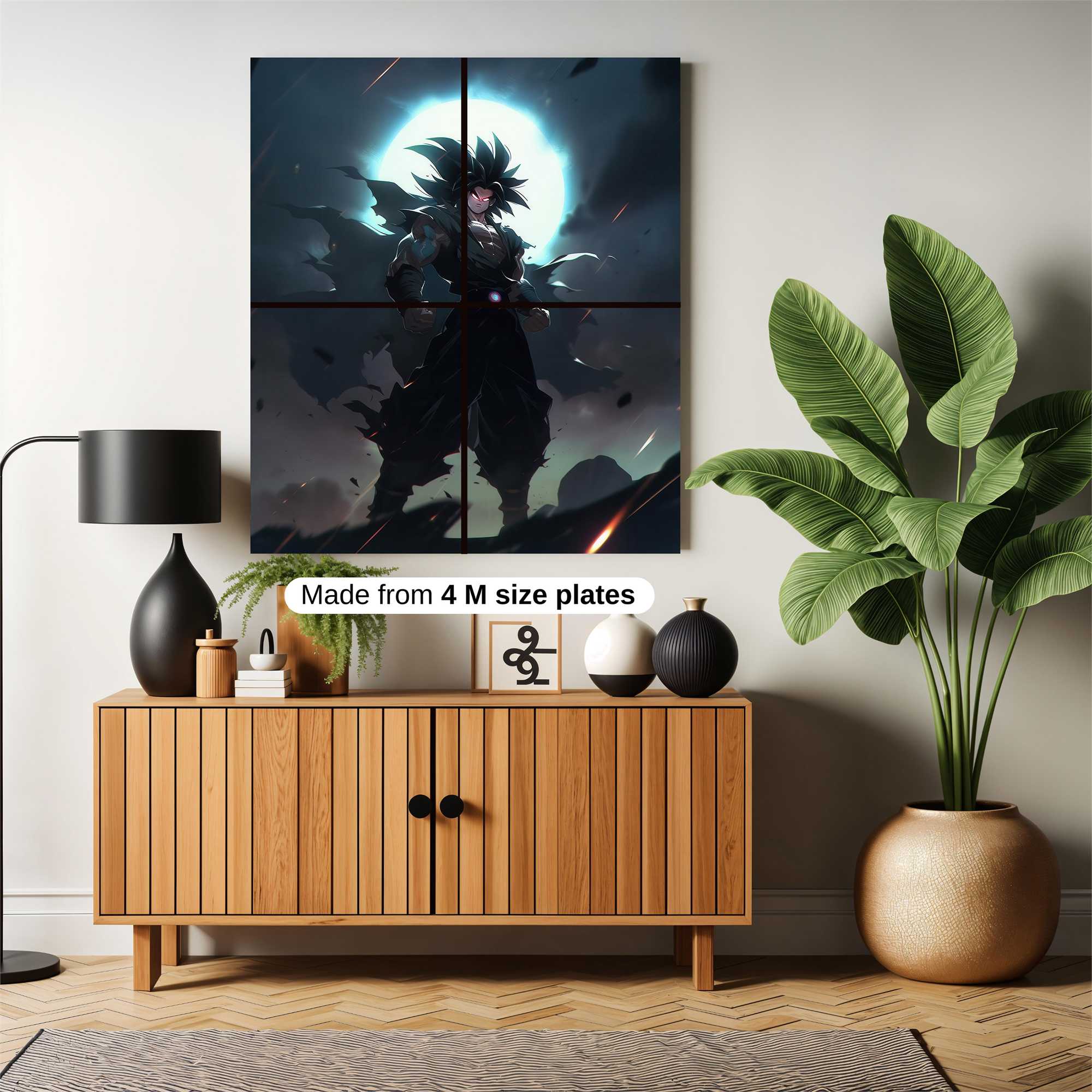 Saiyan Ascendance Safe Wall Magnetic / M