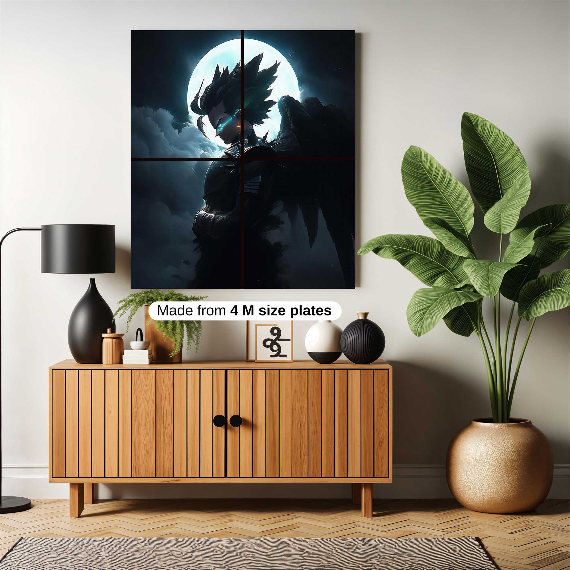 Moonlit Sentinel Safe Wall Magnetic / M