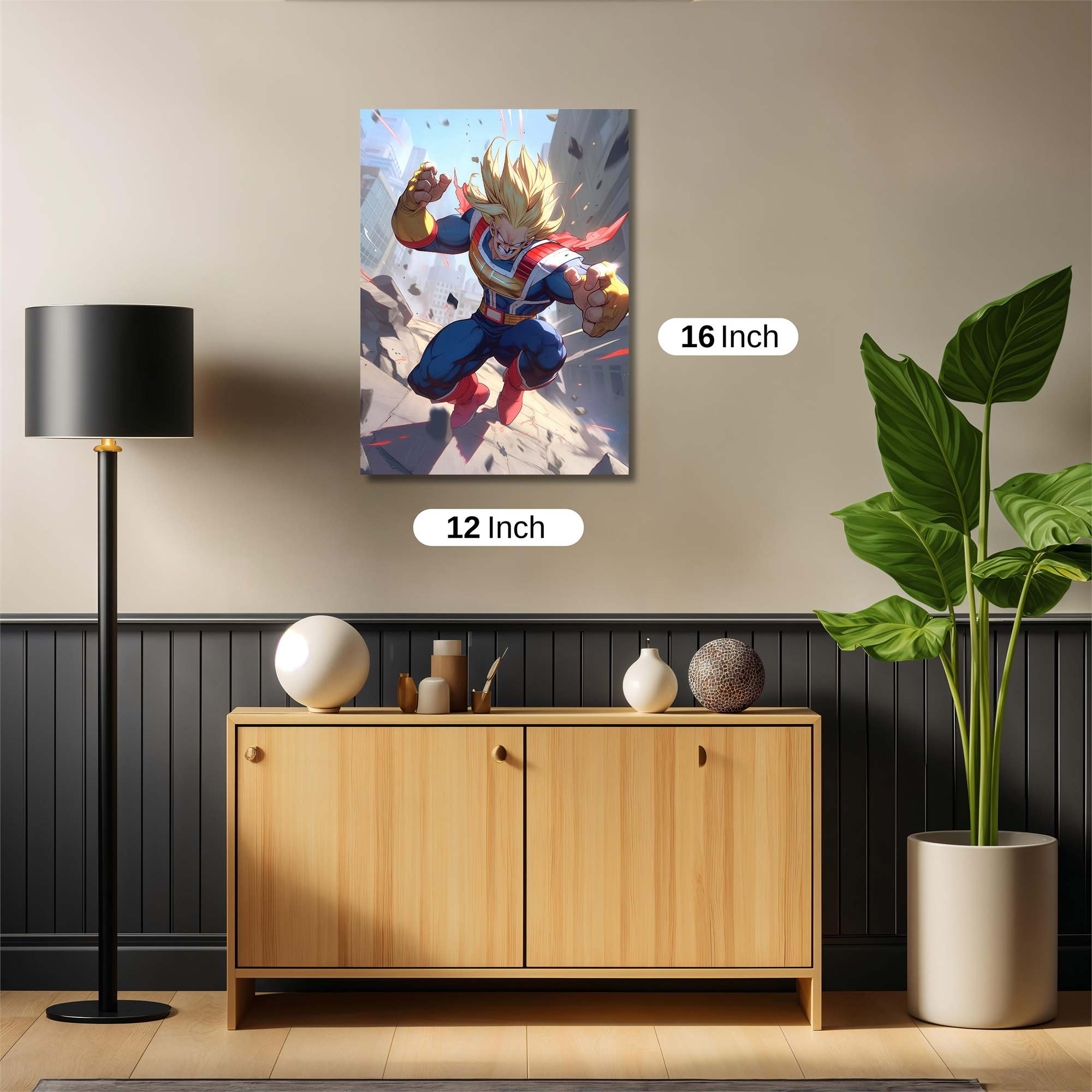 All Might Triumph Safe Wall Magnetic / M