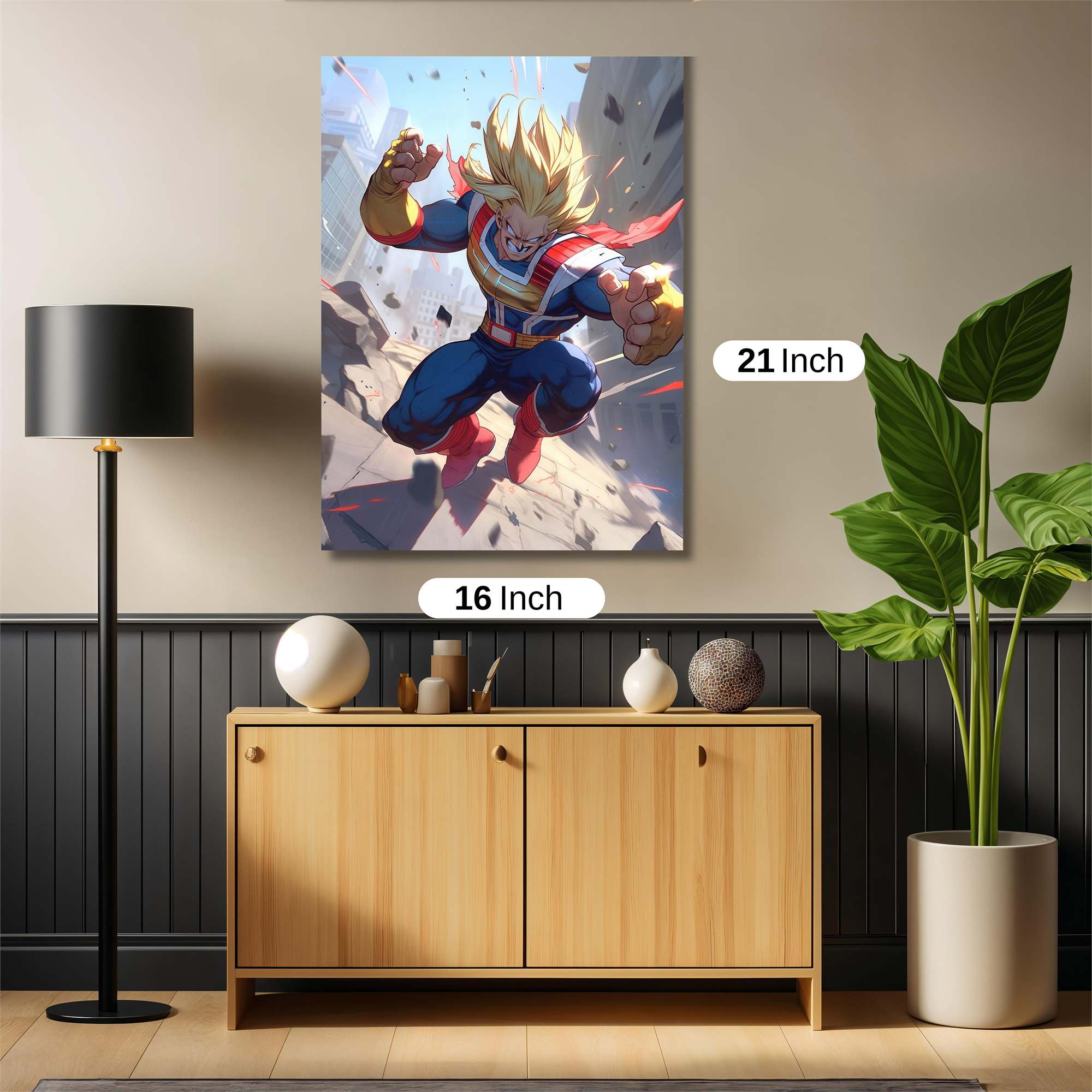 All Might Triumph Safe Wall Magnetic / M