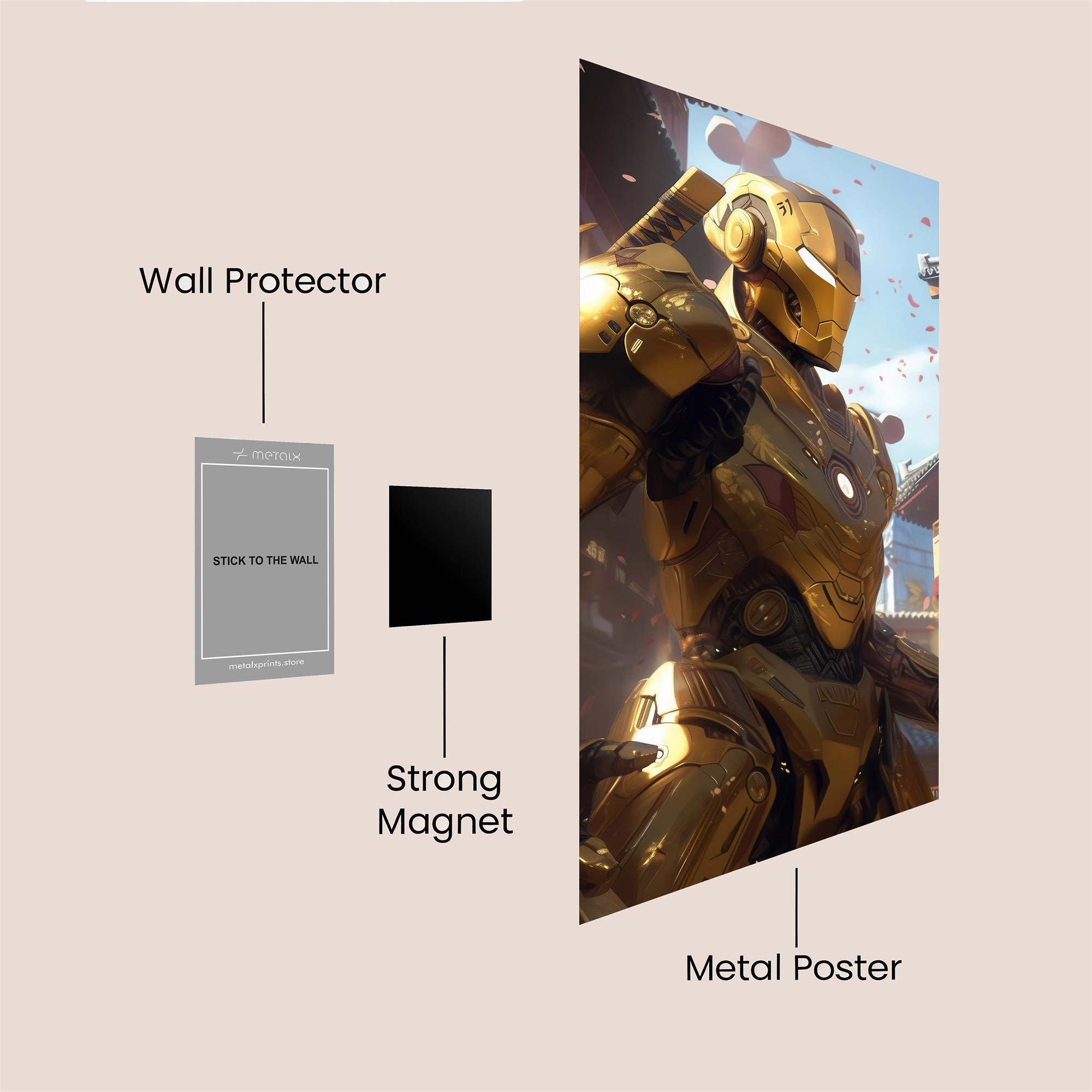 Iron Valor Safe Wall Magnetic / M