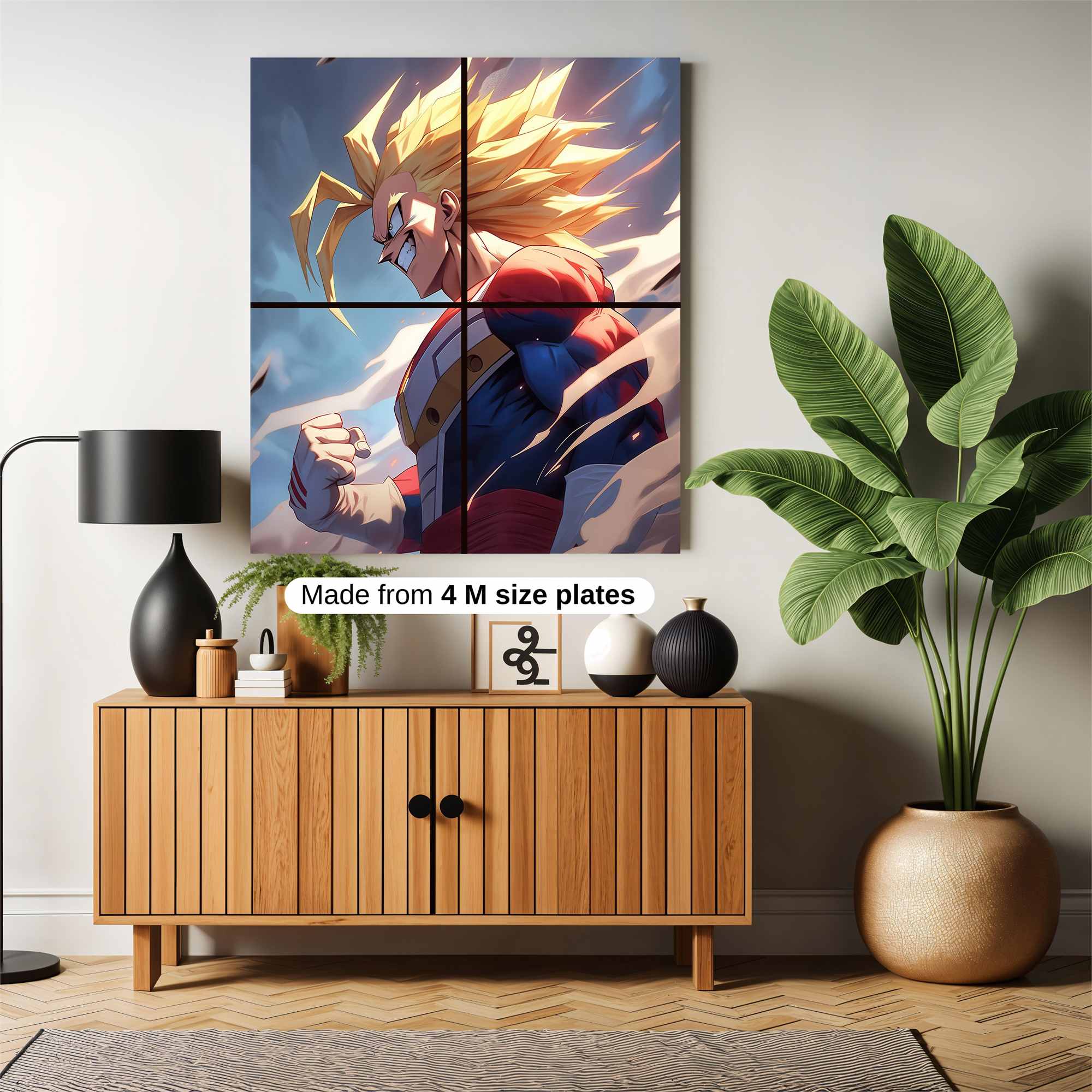All Might Brilliance Safe Wall Magnetic / M