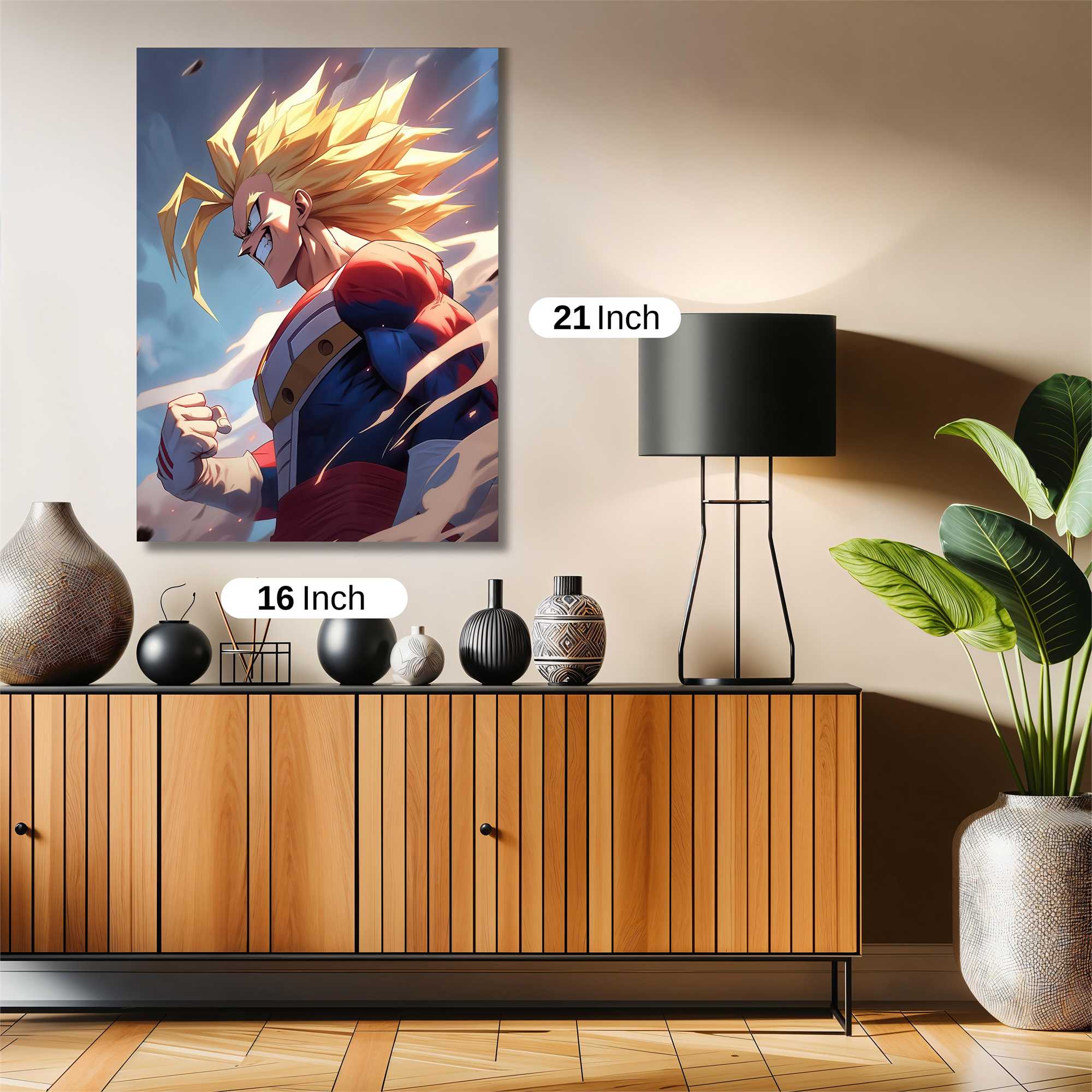 All Might Brilliance Safe Wall Magnetic / M