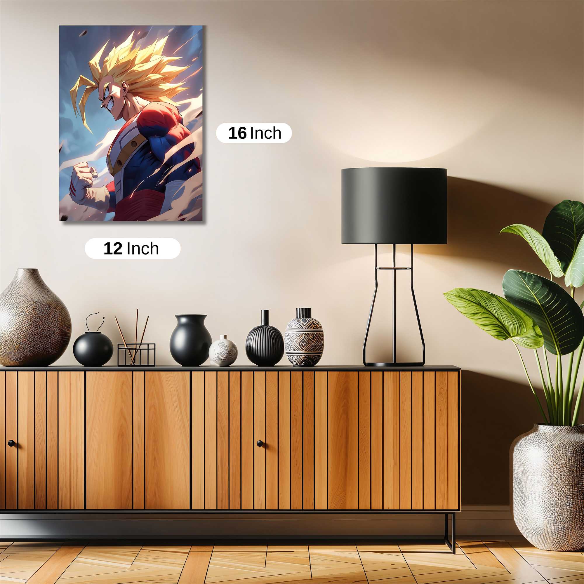 All Might Brilliance Safe Wall Magnetic / M