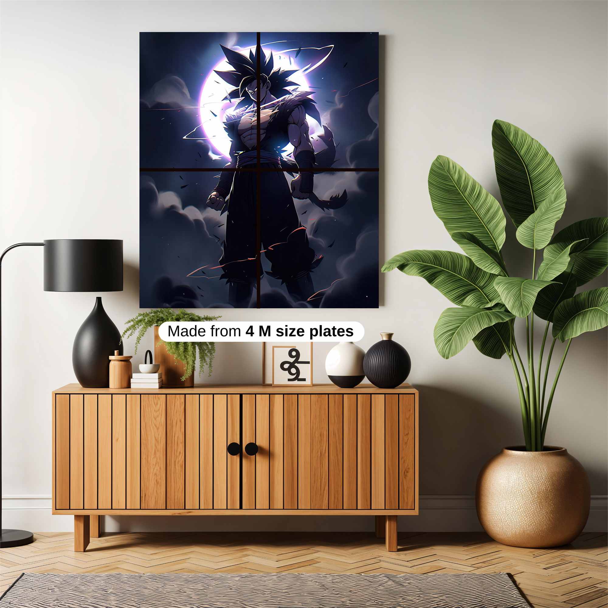 Saiyan Eclipse Safe Wall Magnetic / M