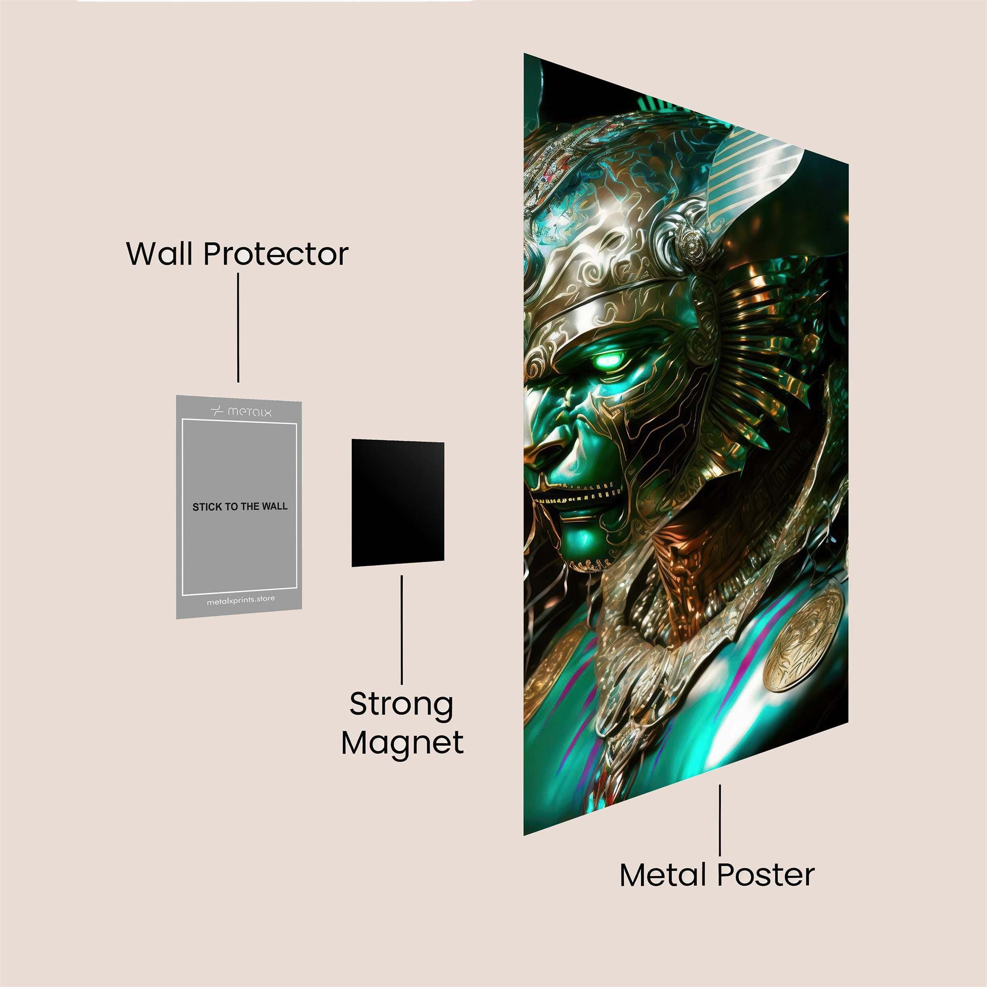 Mythical Majesty Safe Wall Magnetic / M