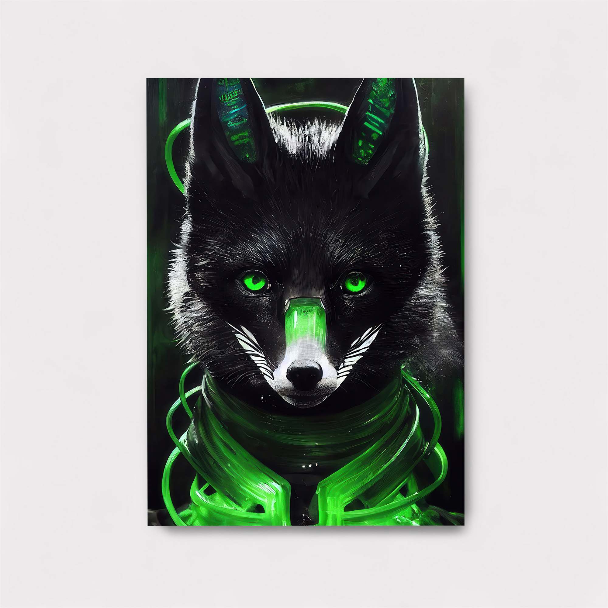 Cyber Foxglow Safe Wall Magnetic / M