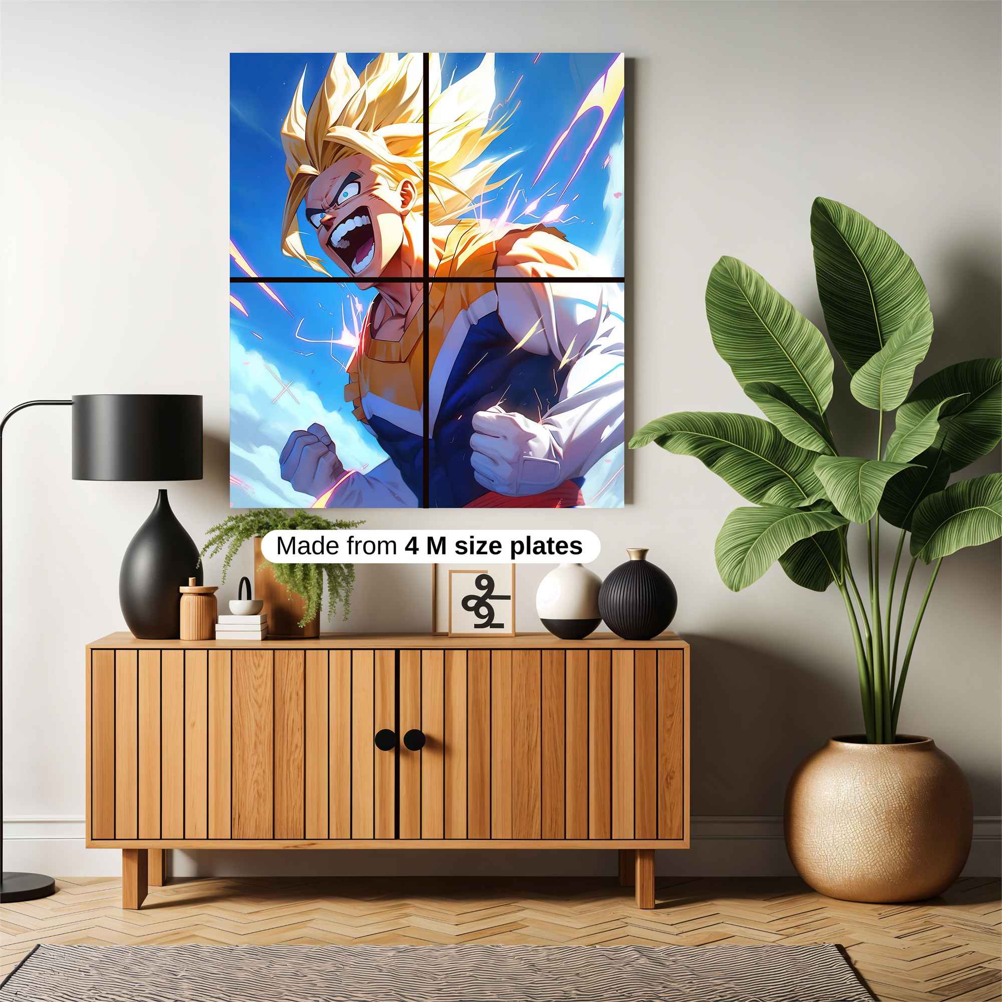 Saiyan Surge Safe Wall Magnetic / M