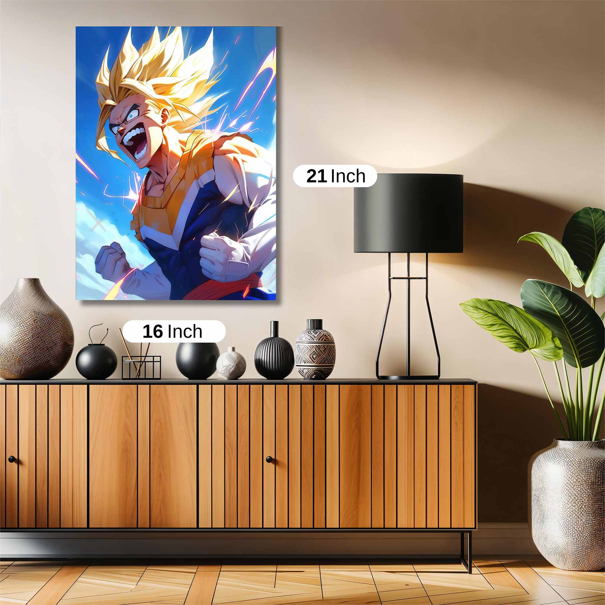 Saiyan Surge Safe Wall Magnetic / M