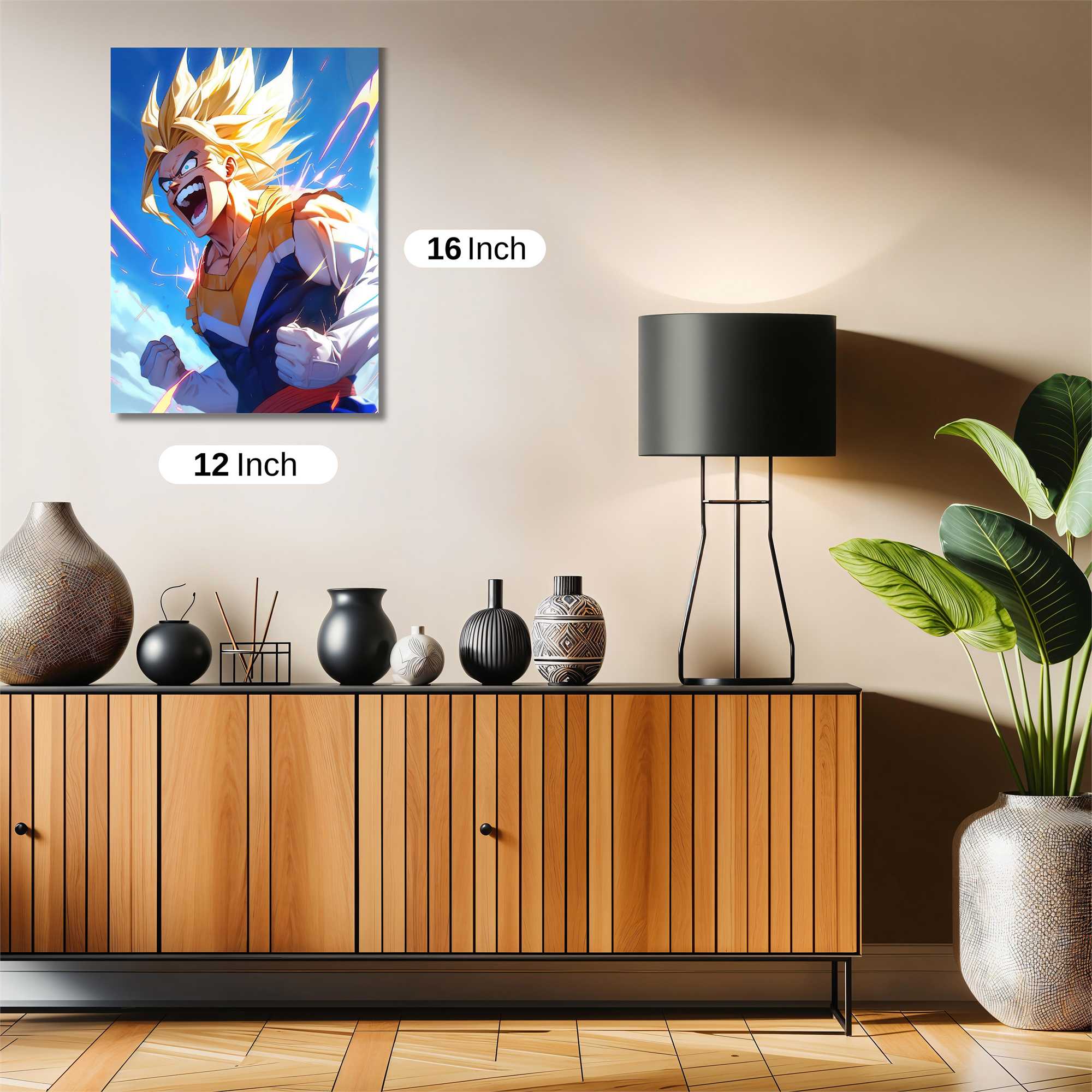 Saiyan Surge Safe Wall Magnetic / M