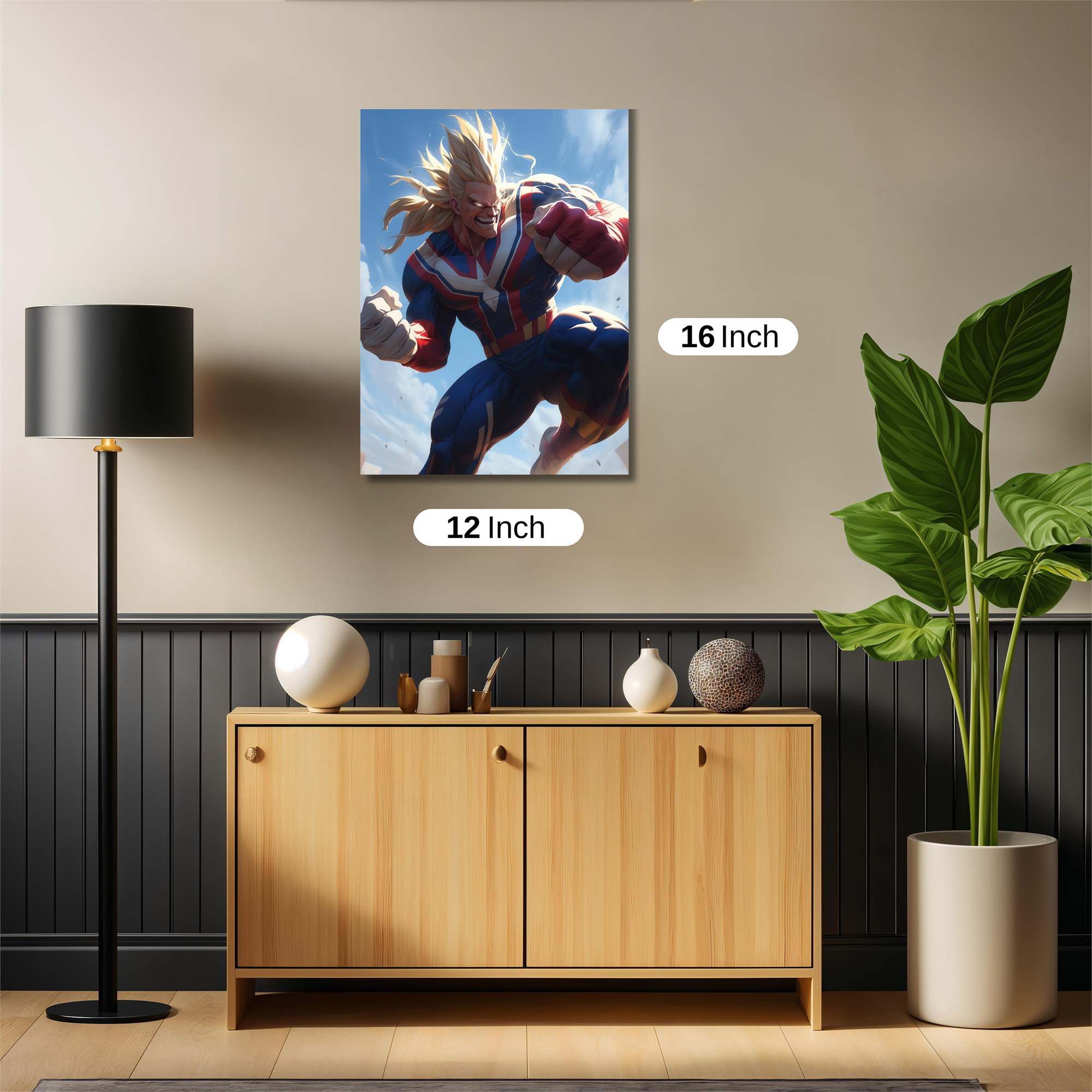 All Might Triumph Safe Wall Magnetic / M