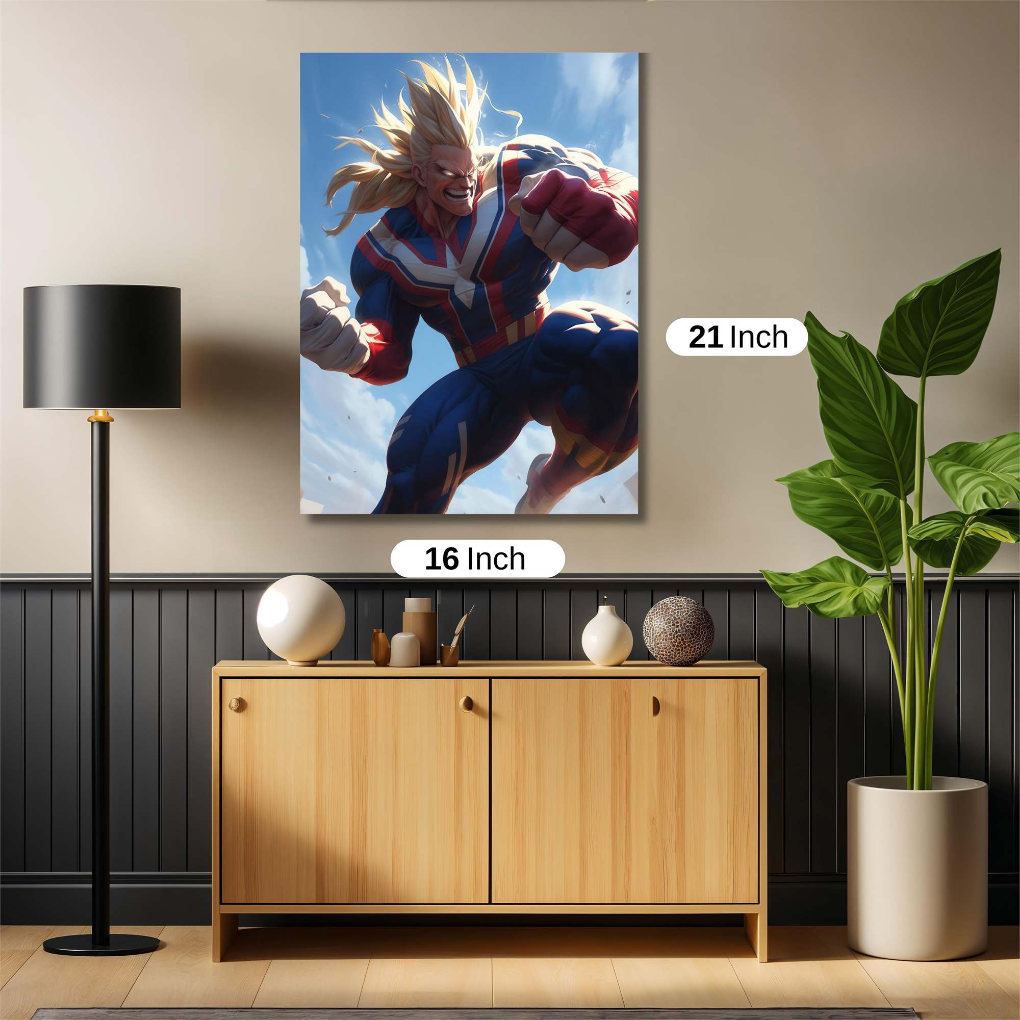 All Might Triumph Safe Wall Magnetic / M