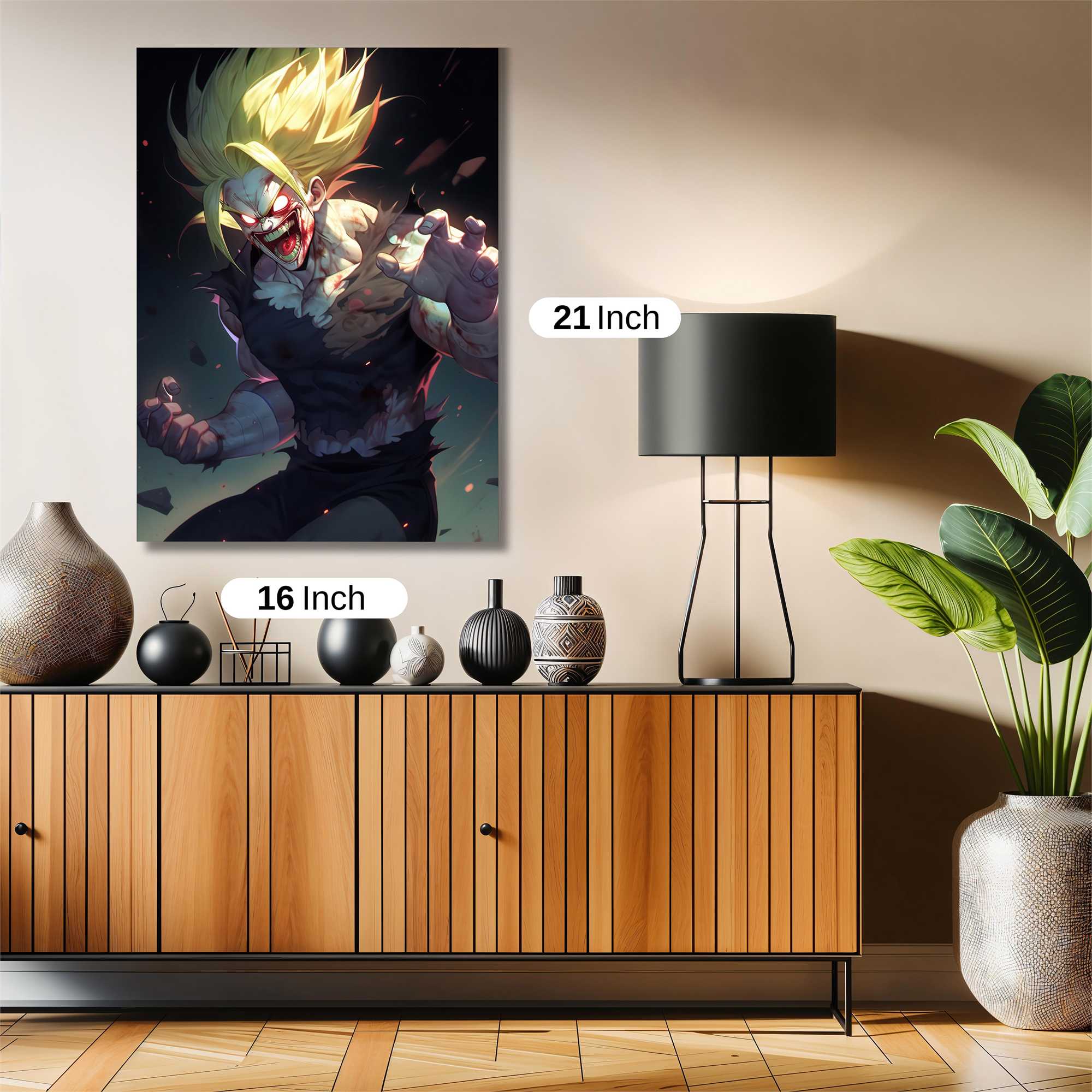 Saiyan Frenzy Safe Wall Magnetic / M
