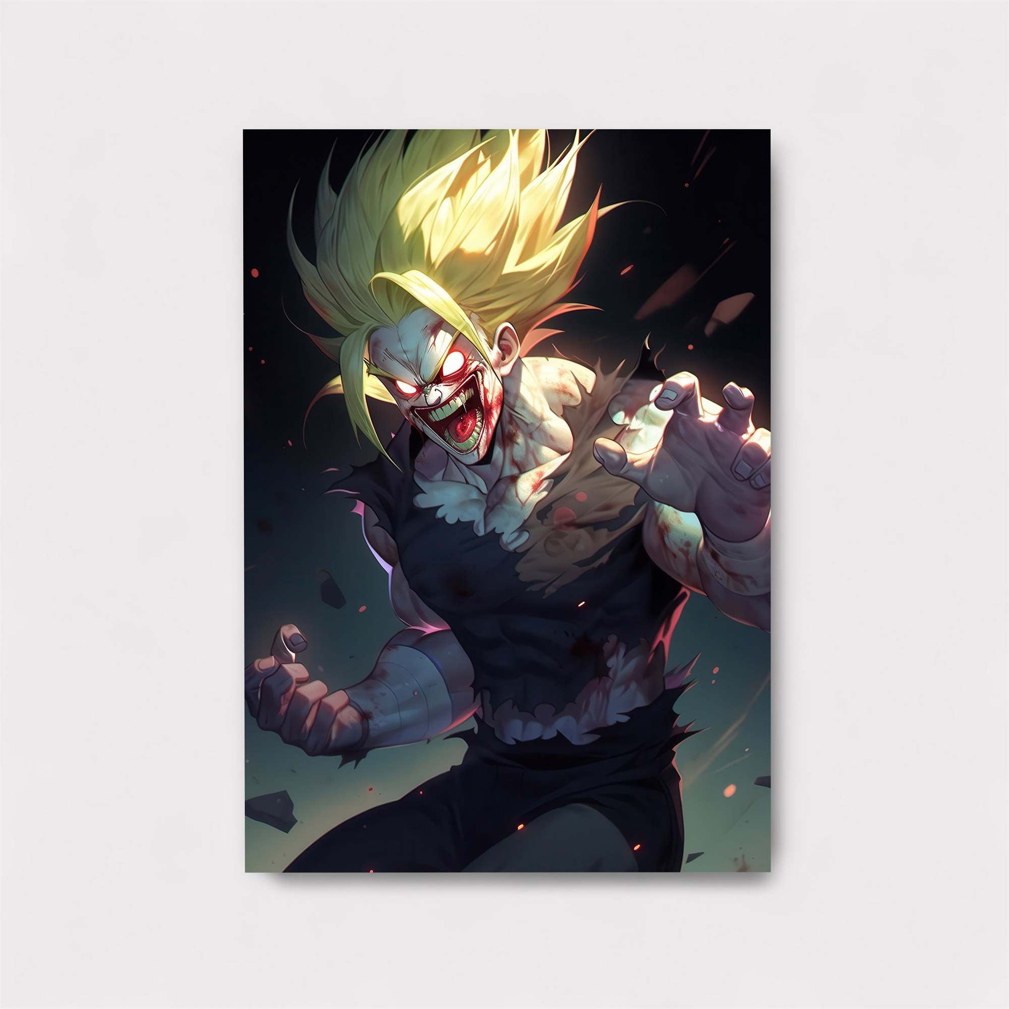 Saiyan Frenzy Safe Wall Magnetic / M